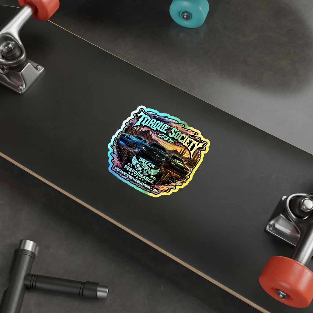 Torque Society Holo Sticker