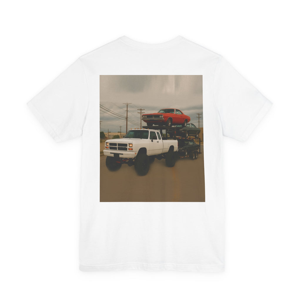 Dream Car Tee - Retro Medium Duty Diesel - White