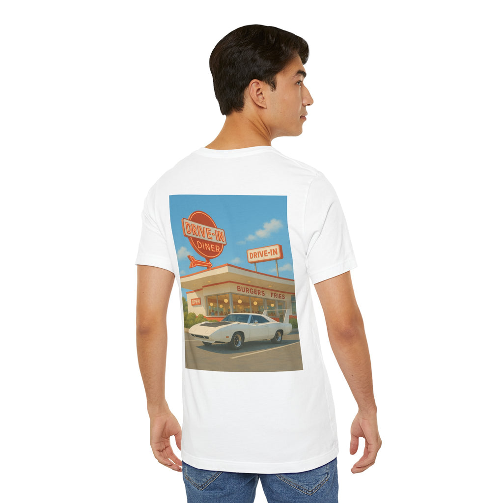 Dream Car Tee – Retro Aero Cruiser - White