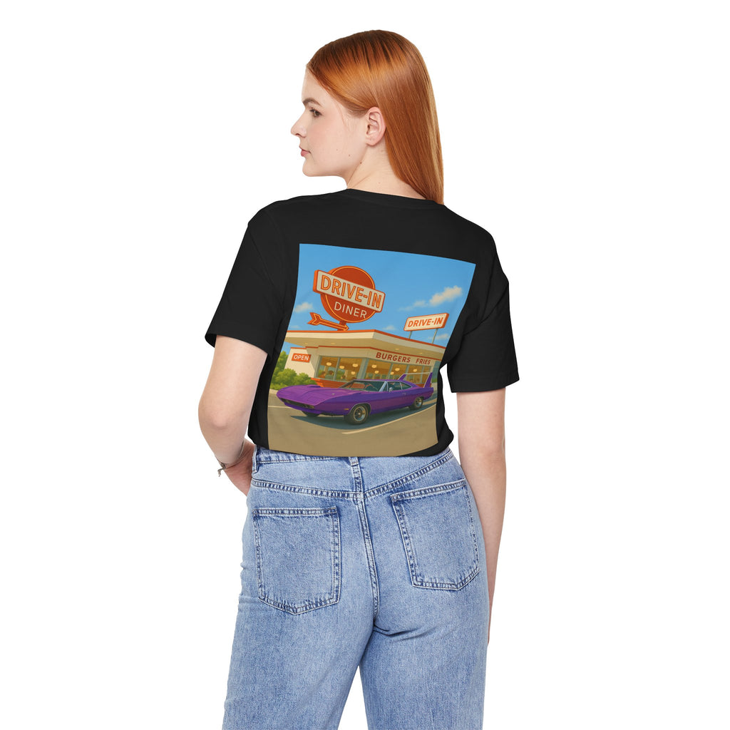 Dream Car Tee – Retro Aero Cruiser - Purple