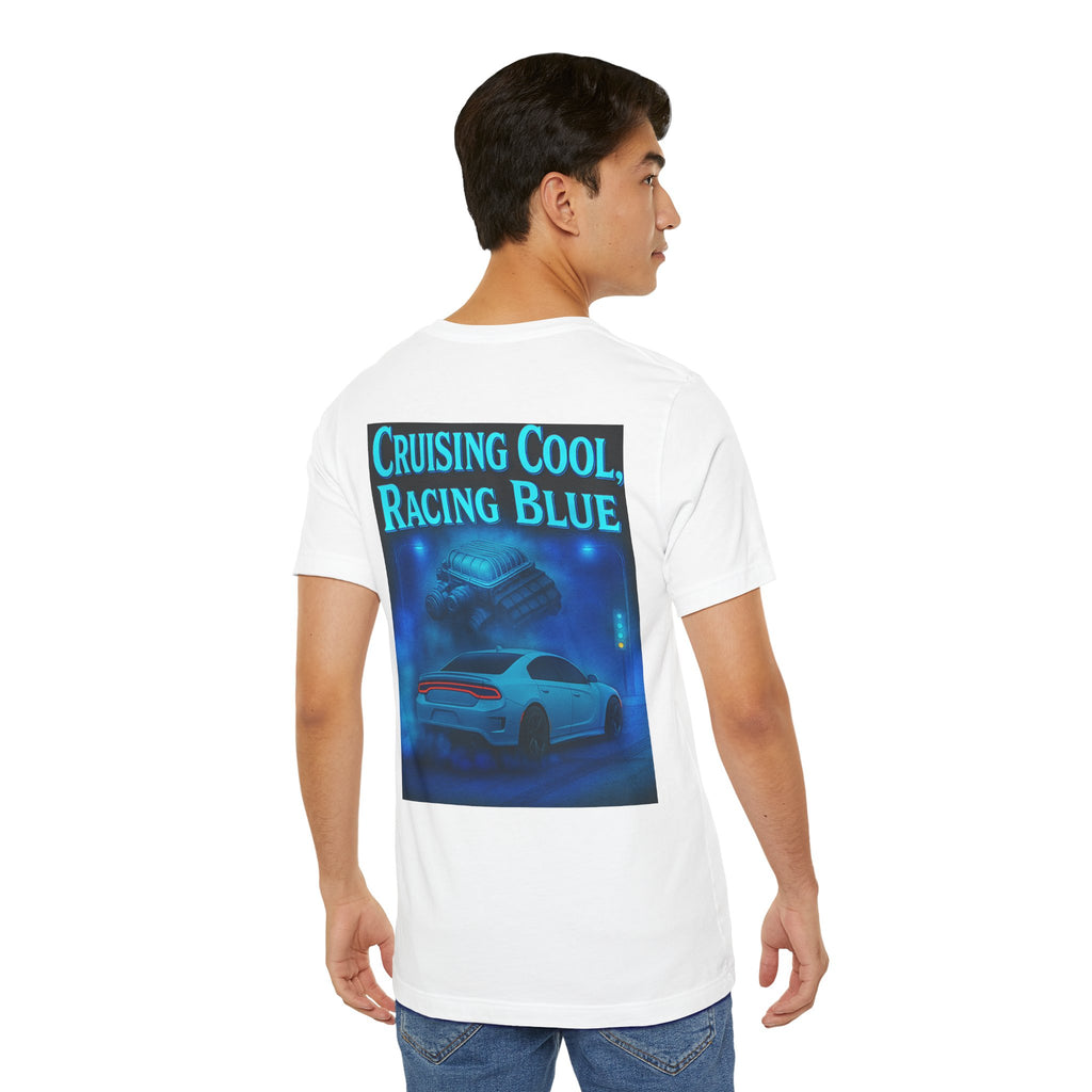 Dream Car Tee – Supercharged Sedan - Light Blue
