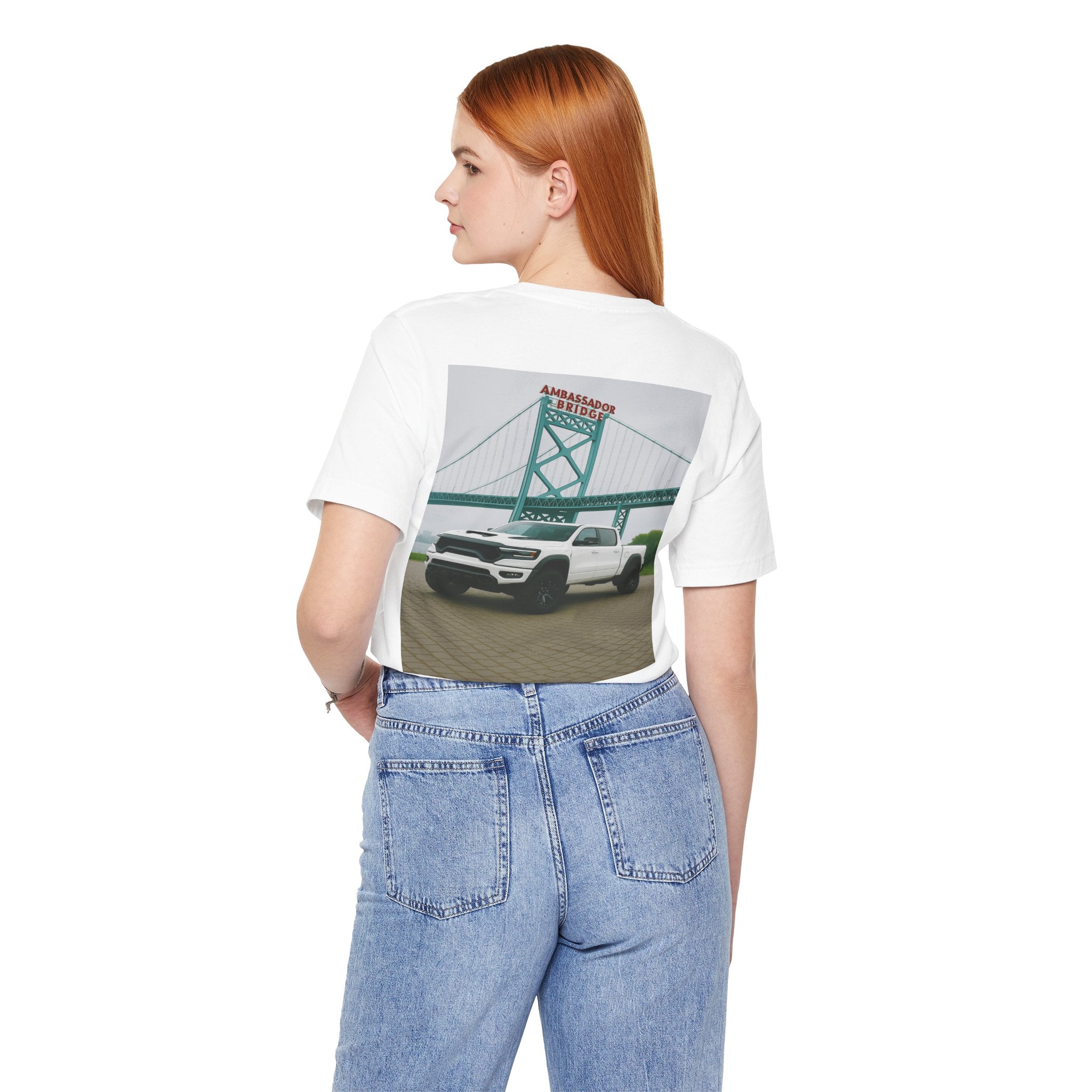 Dream Car Tee - Supercharged Street Pickup - White