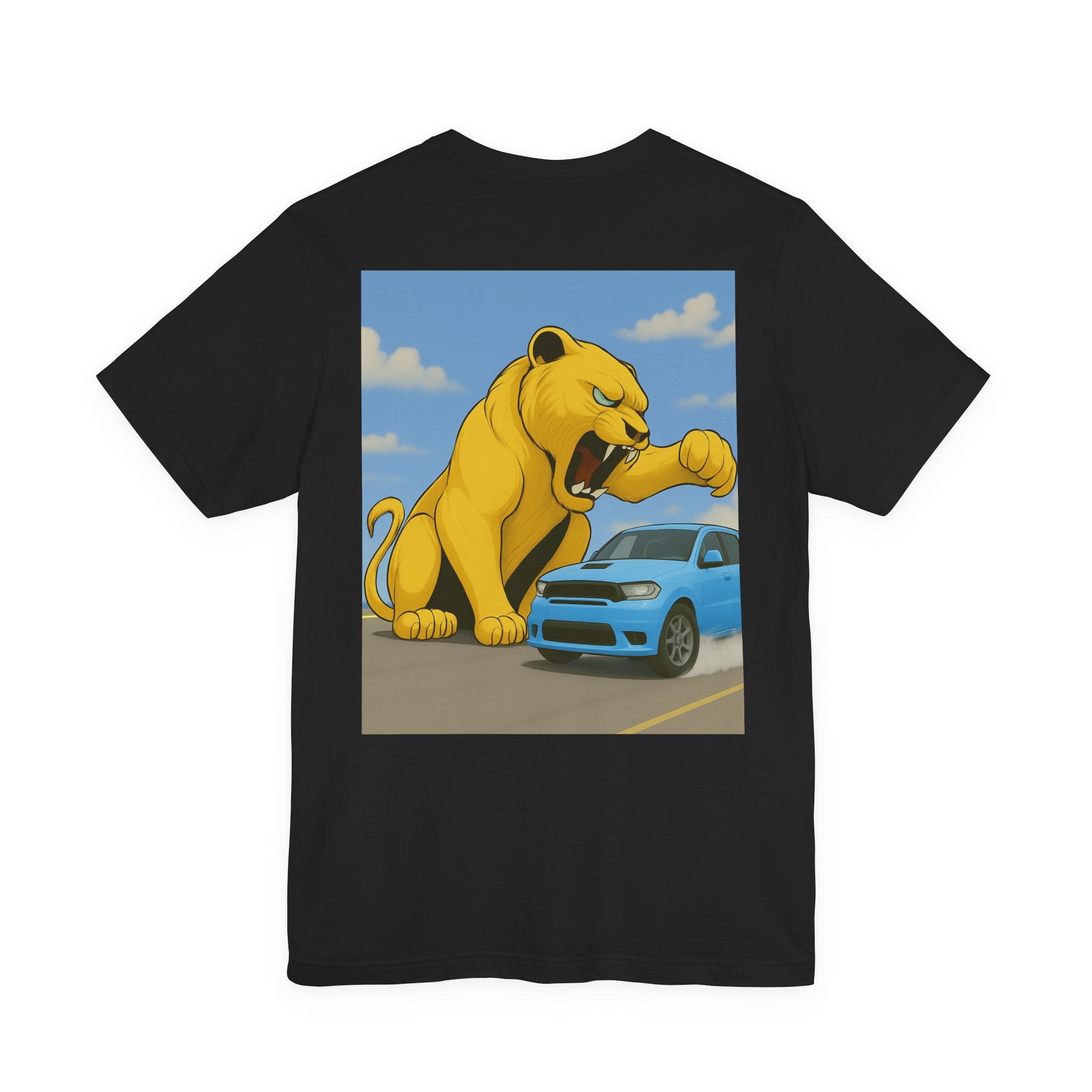 Dream Car Tee – Tiger Chasin Tail Lights - Light Blue