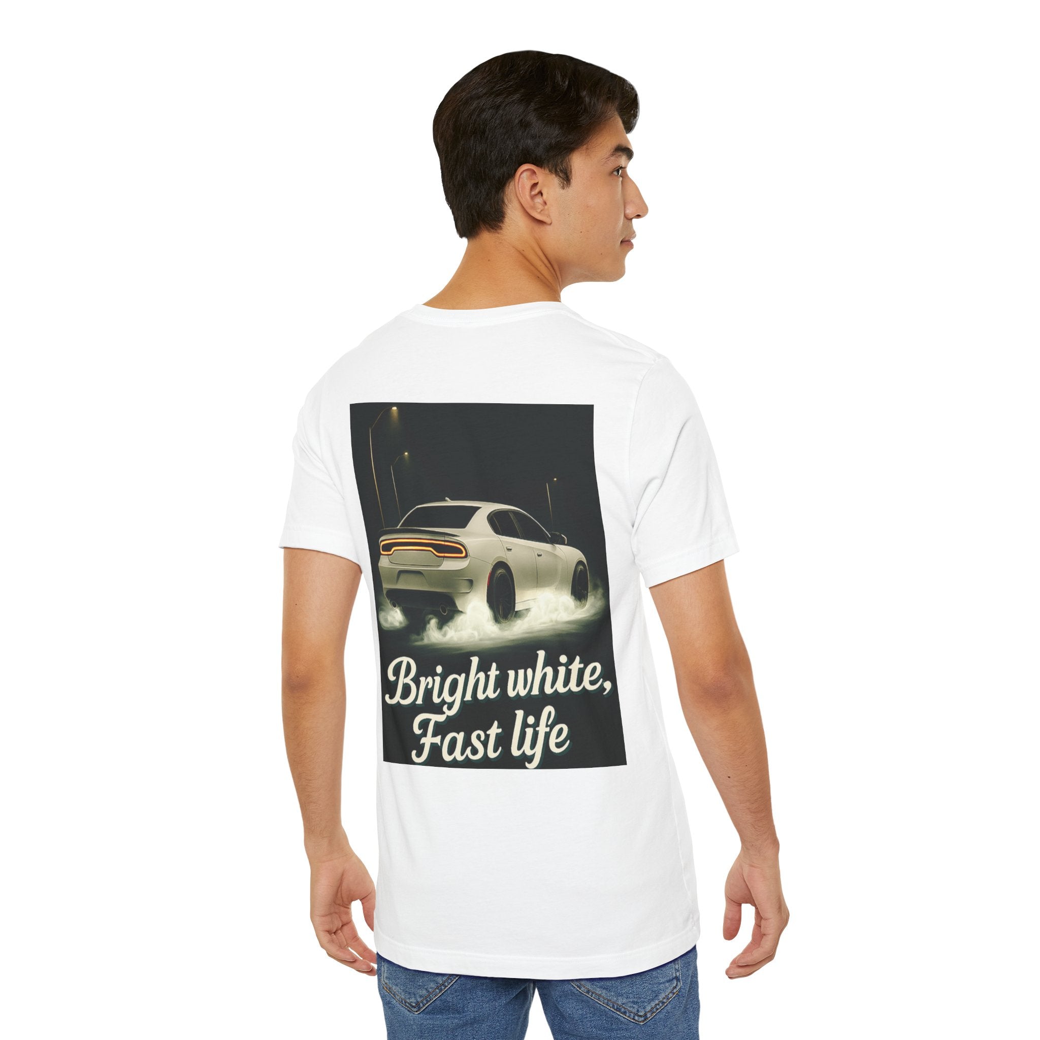 Dream Car Tee – Supercharged Sedan - White