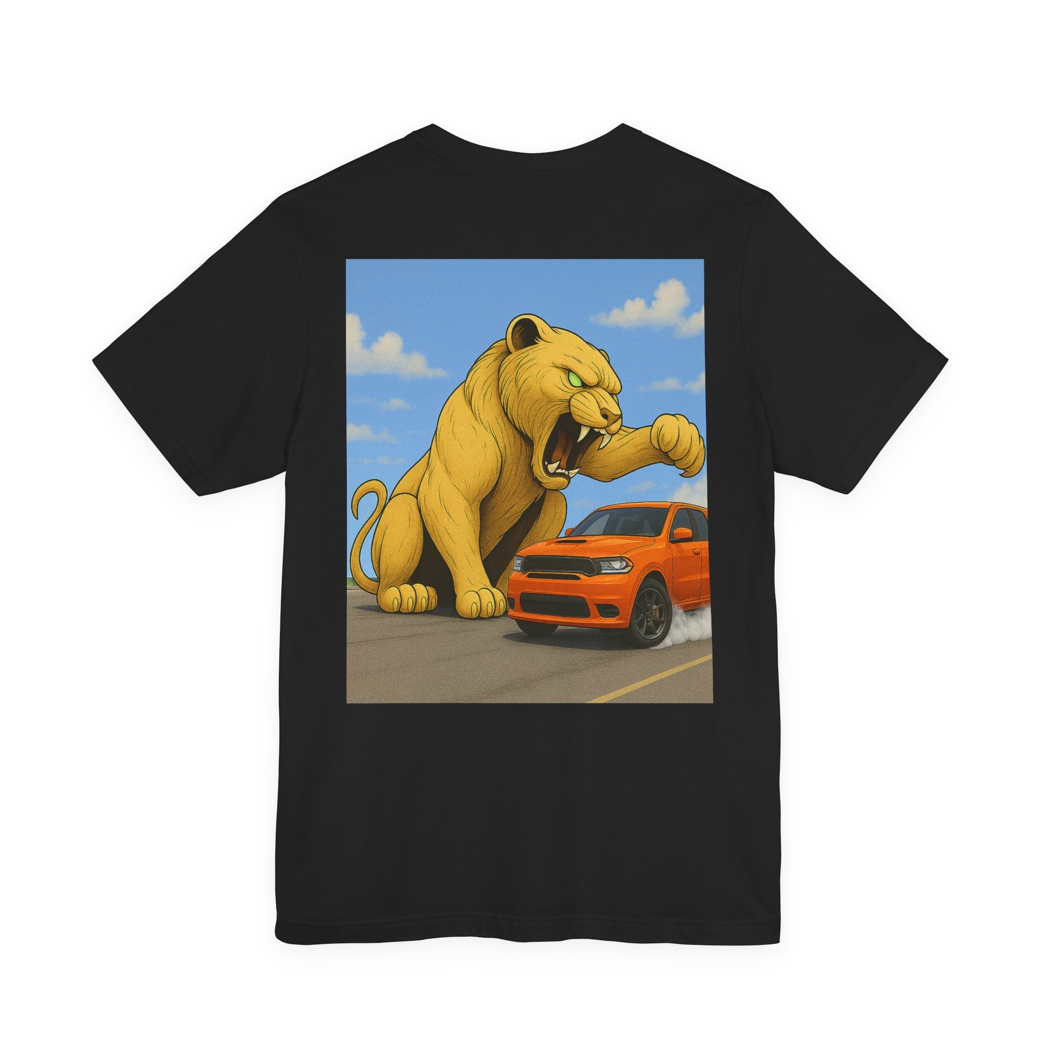 Dream Car Tee – Tiger Chasin Tail Lights - Orange