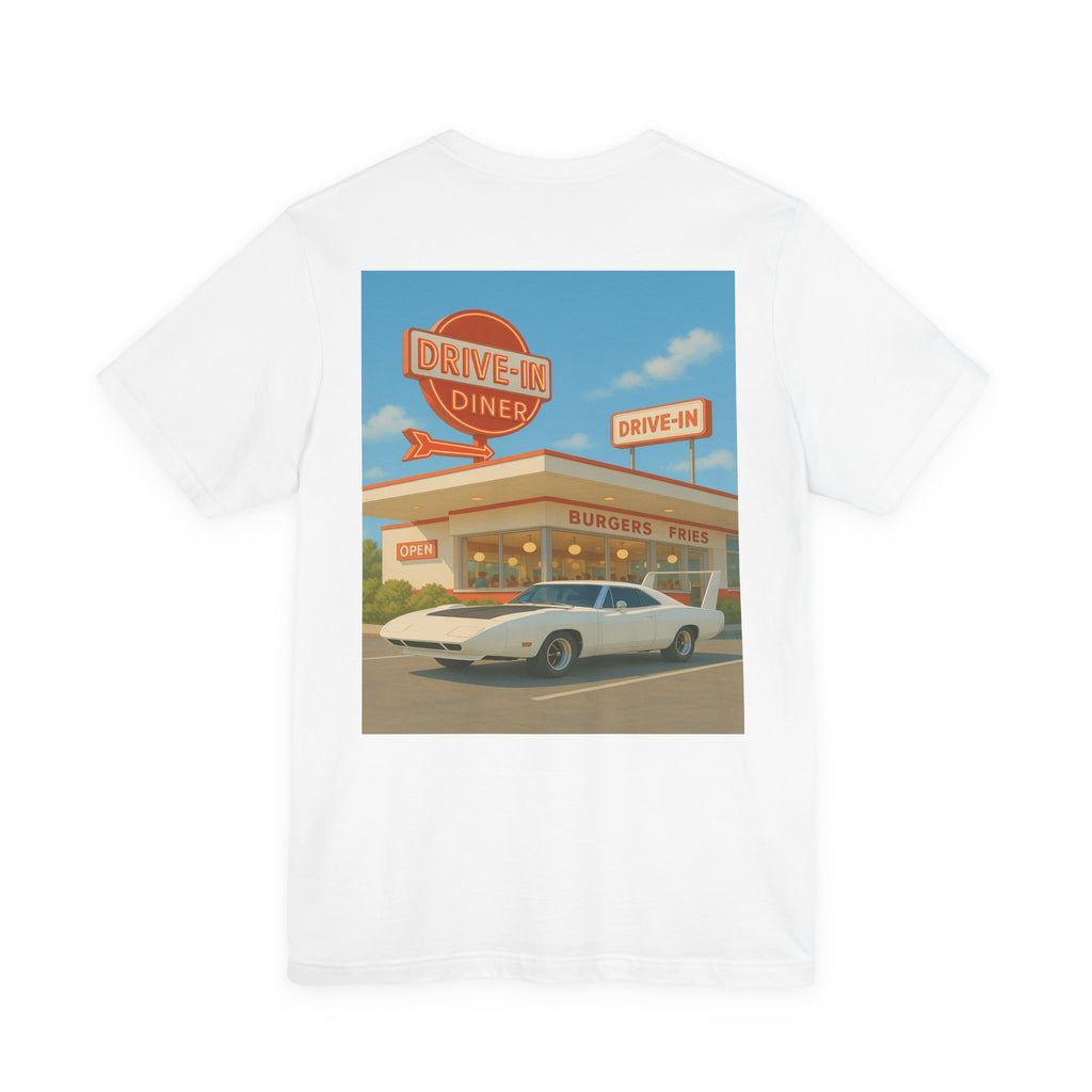 Dream Car Tee – Retro Aero Cruiser - White