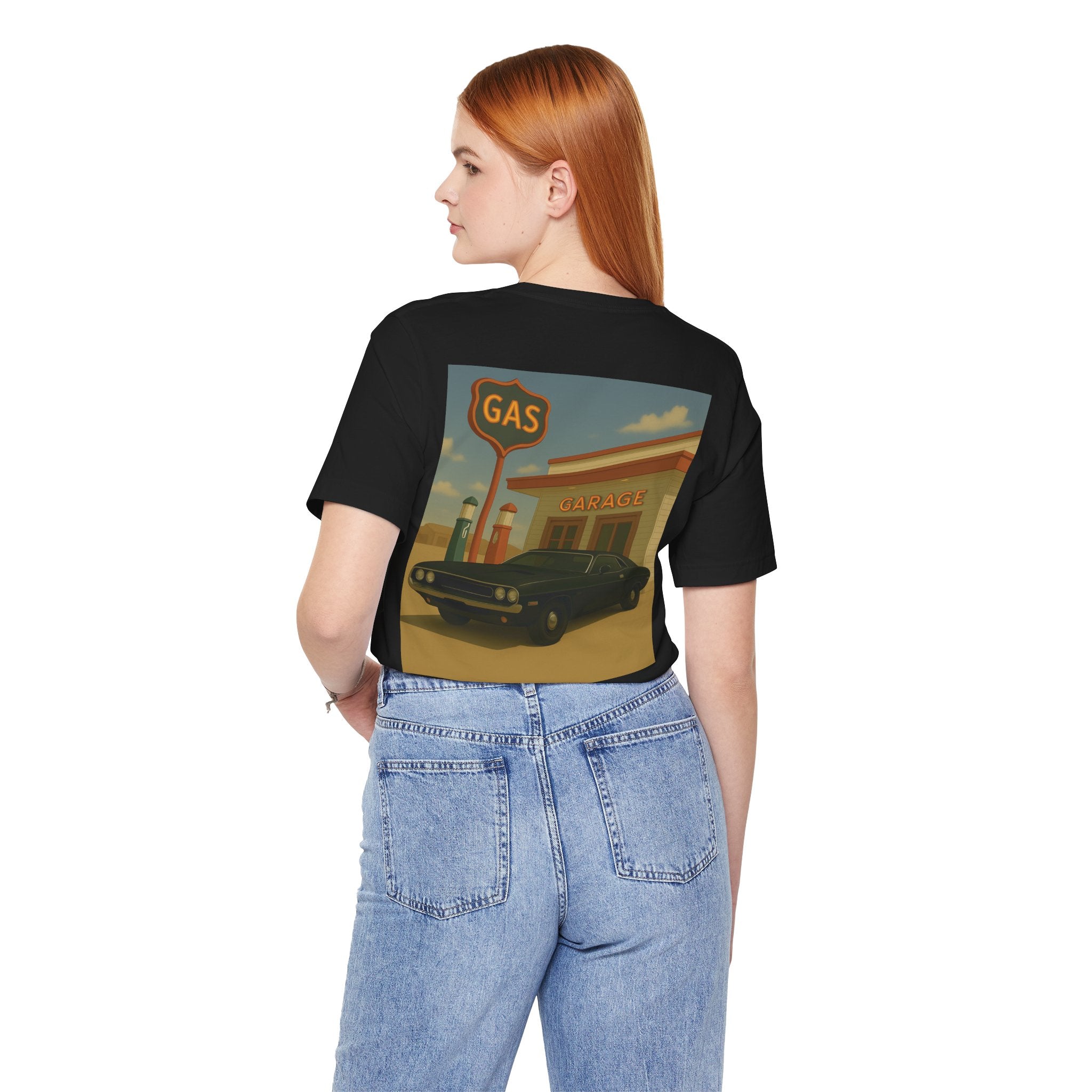 Dream Car Tee – Uncle’s Muscle Coupe - Black