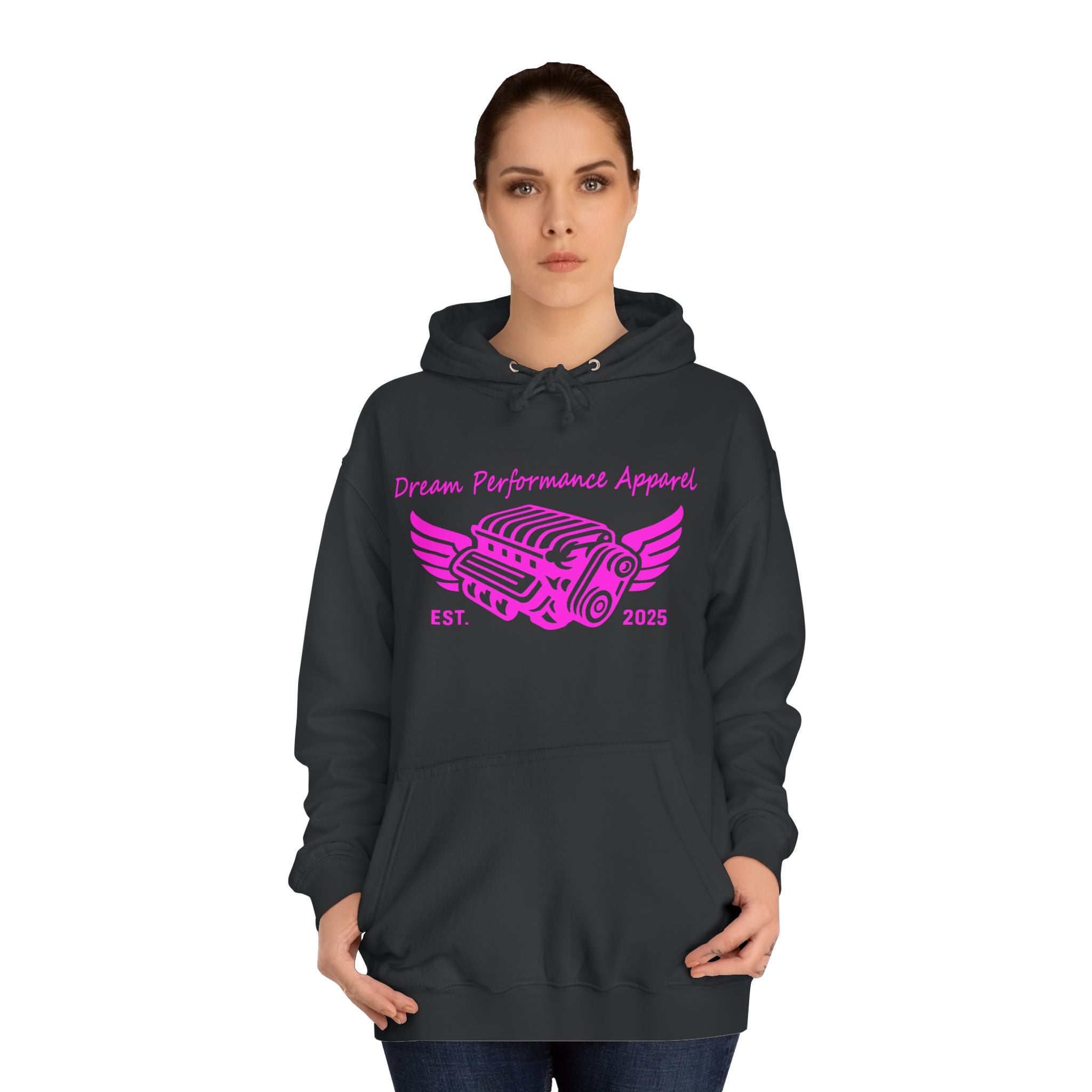 Dream Car Hoodie - Classic Front logo - Pink