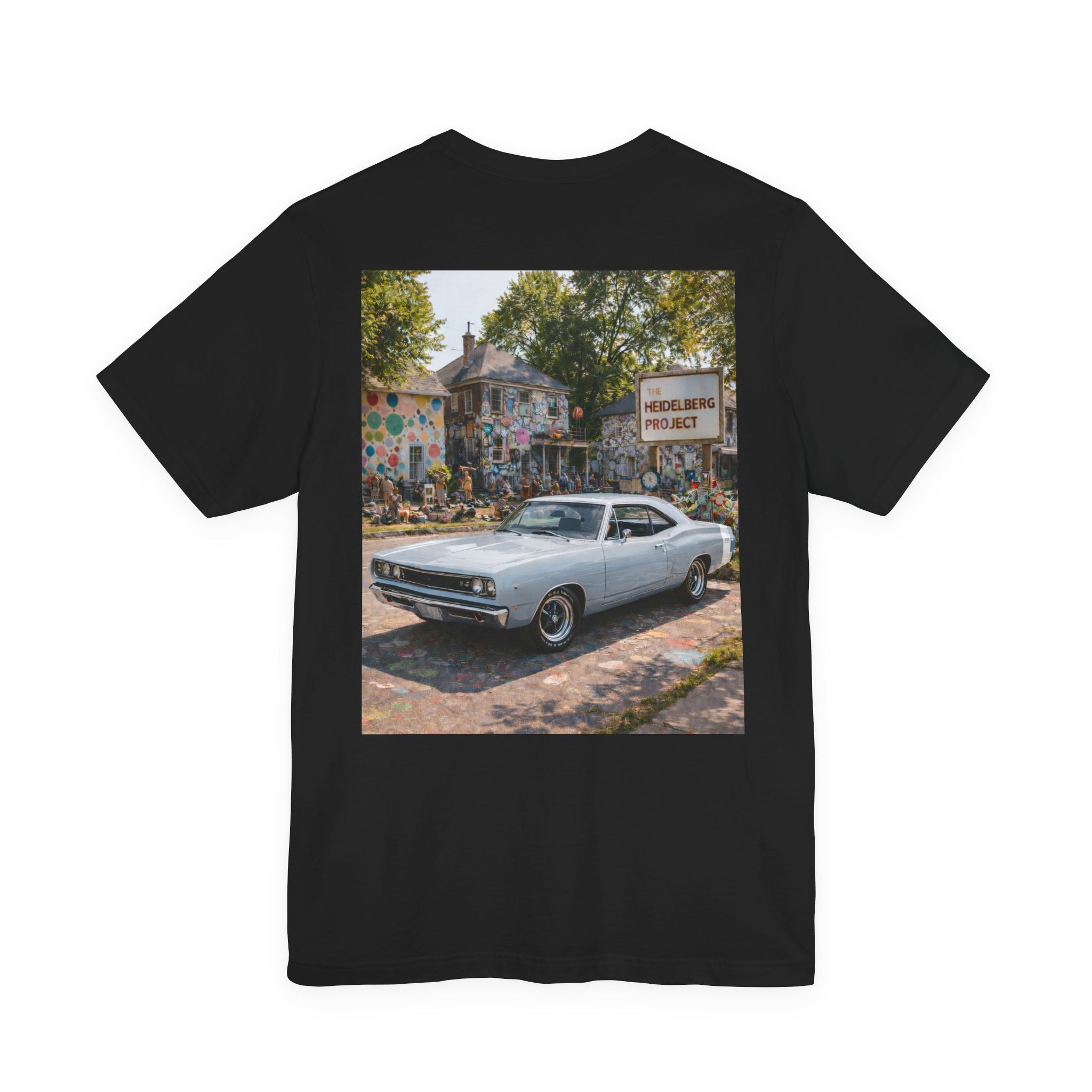 Dream Car Tee - Motor City Mural Machine Gray