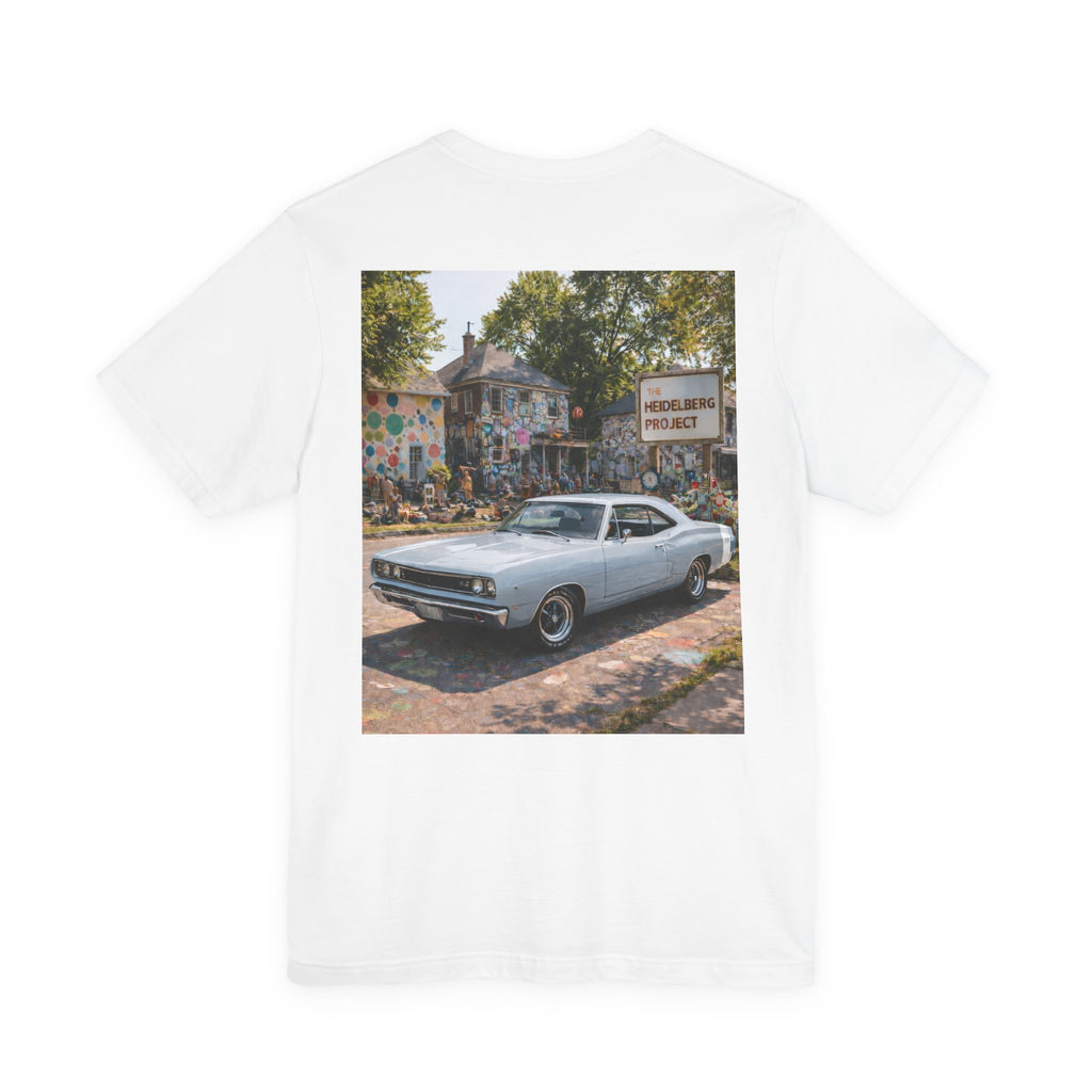 Dream Car Tee - Motor City Mural Machine Gray