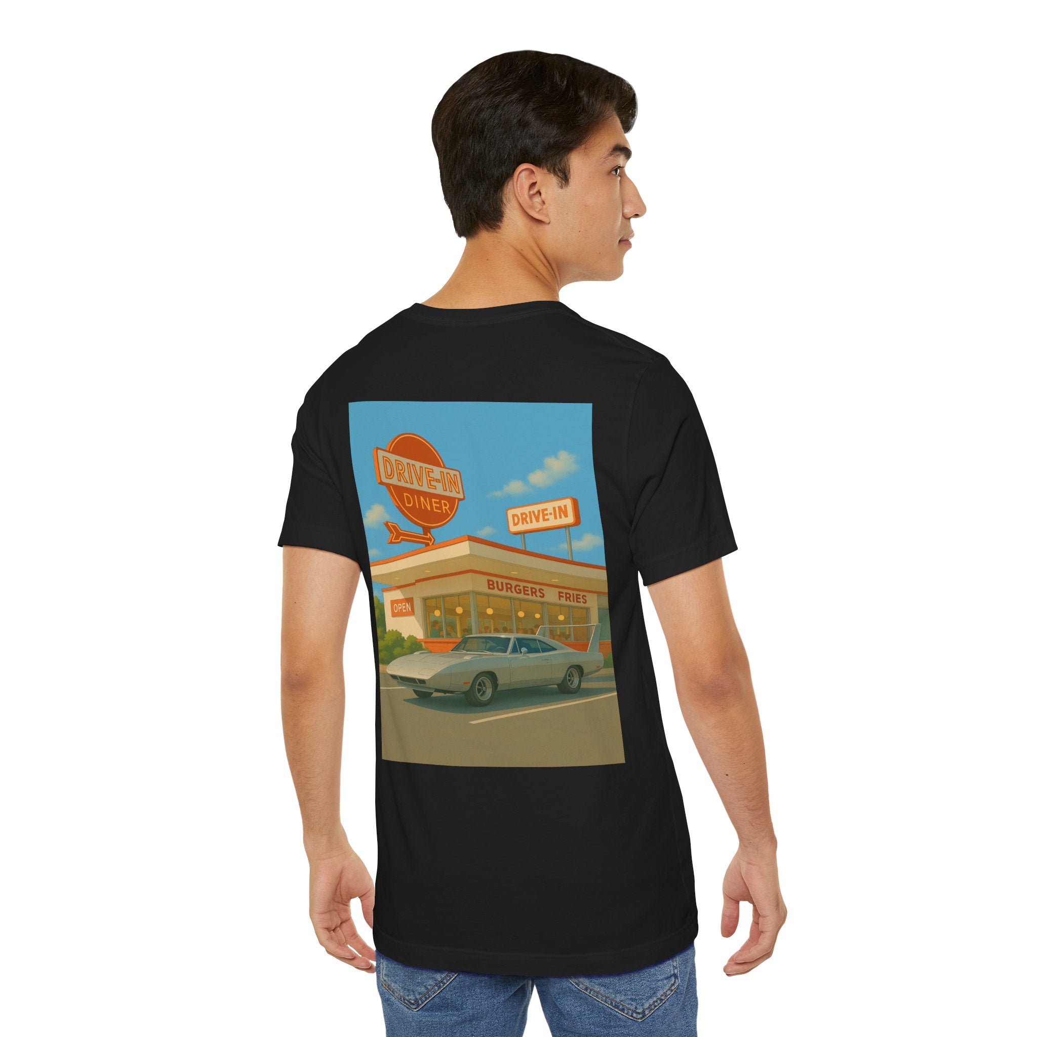 Dream Car Tee – Retro Aero Cruiser - Gray