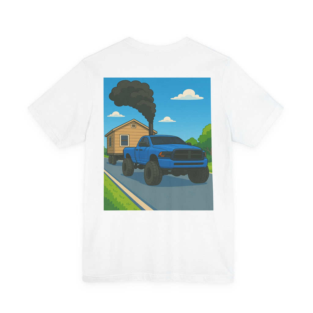 Dream Car Tee - Modern Medium Duty Diesel - Light Blue