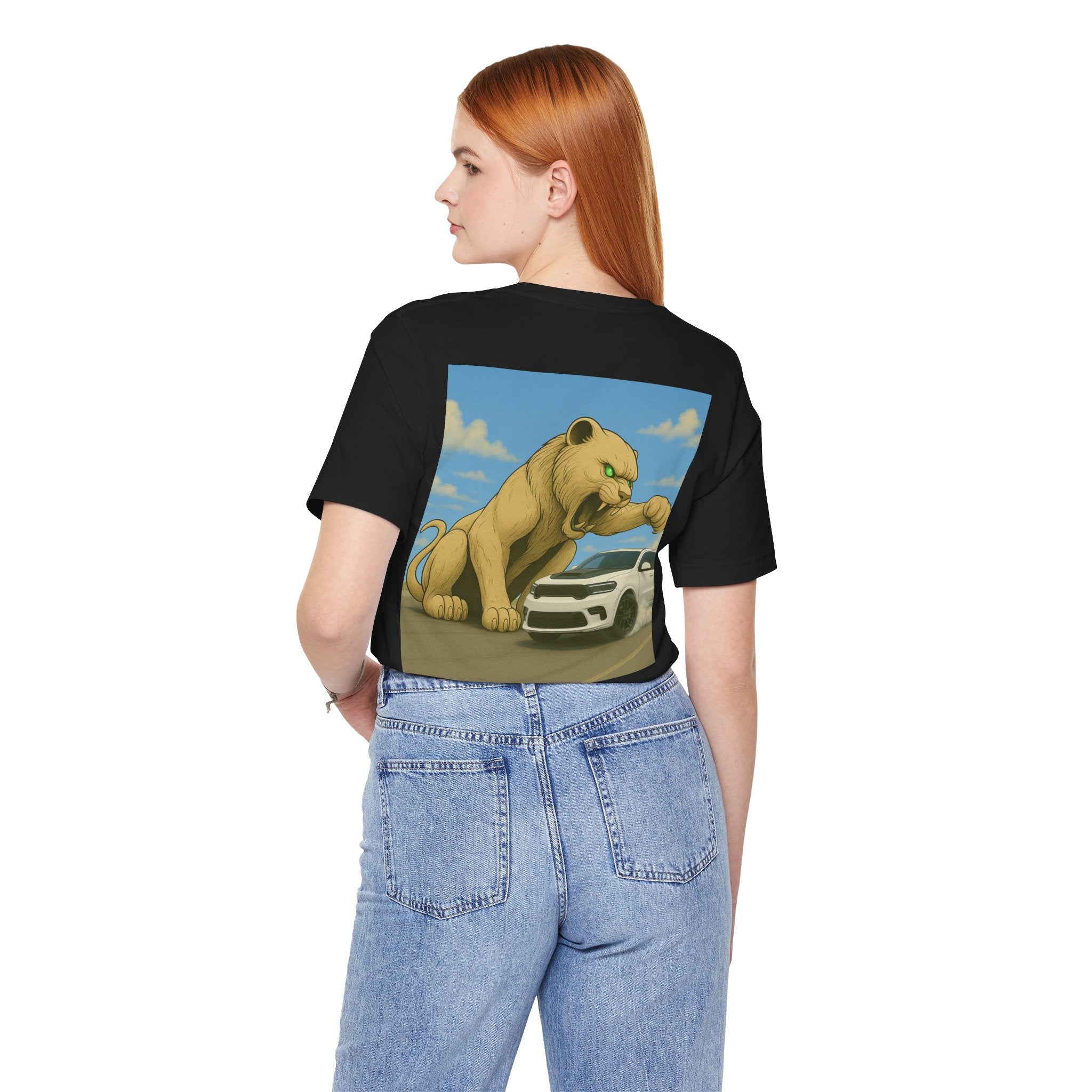 Dream Car Tee – Tiger Chasin Tail Lights - White