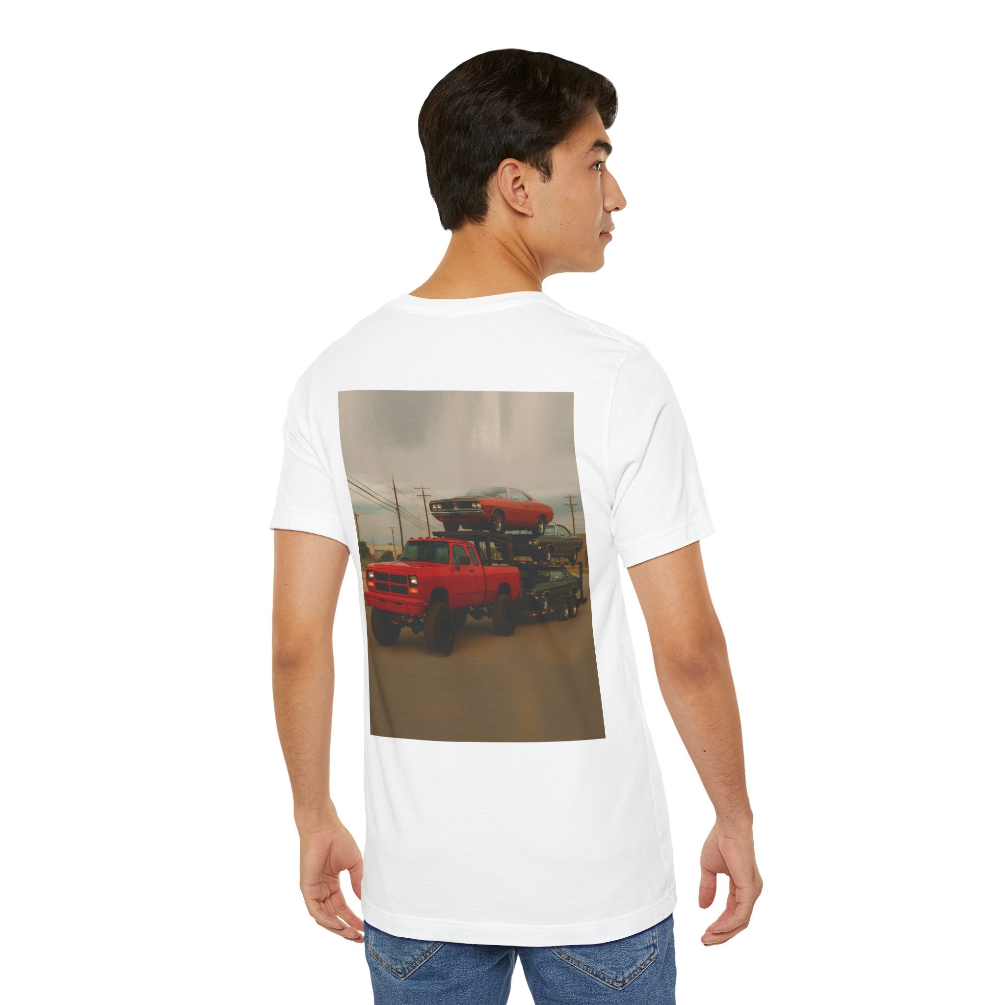 Dream Car Tee - Retro Medium Duty Diesel - Red