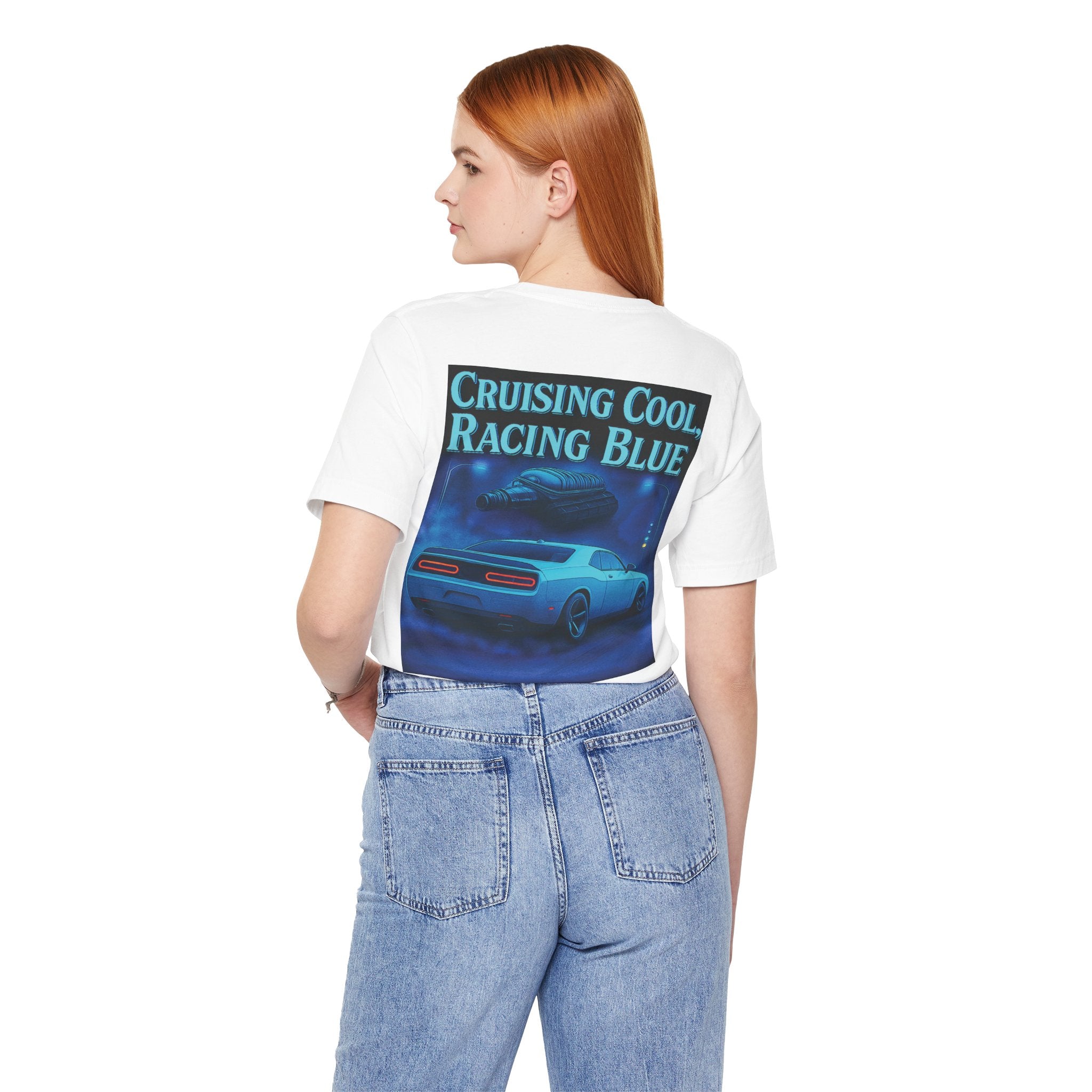 Dream Car Tee - Modern Widebody Coupe - Light Blue
