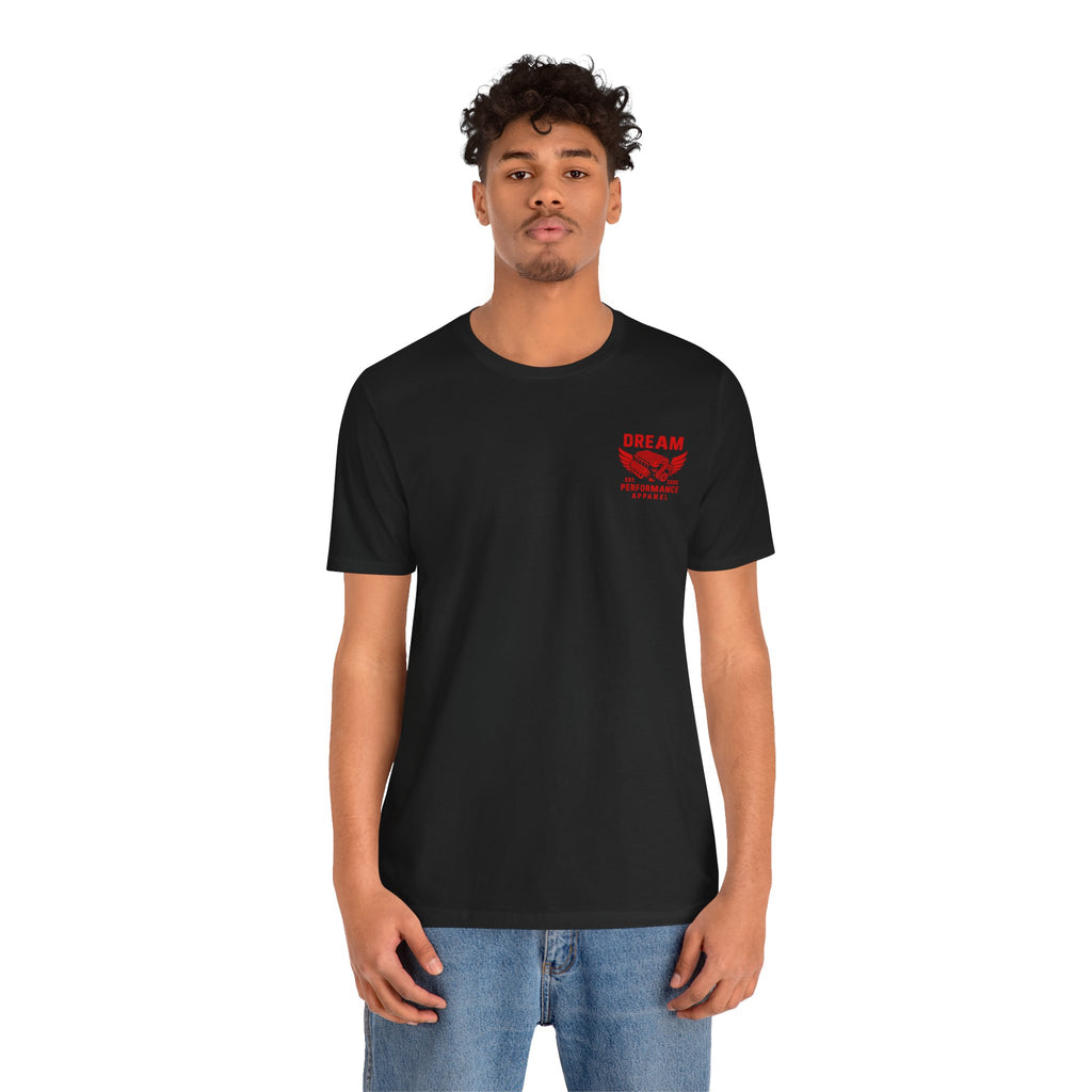 Dream Car Tee - Classic Front Logo - Red