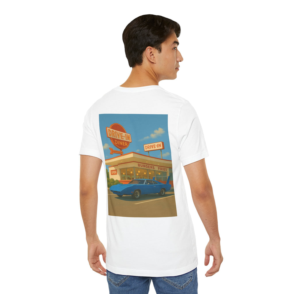 Dream Car Tee – Retro Aero Cruiser - Blue