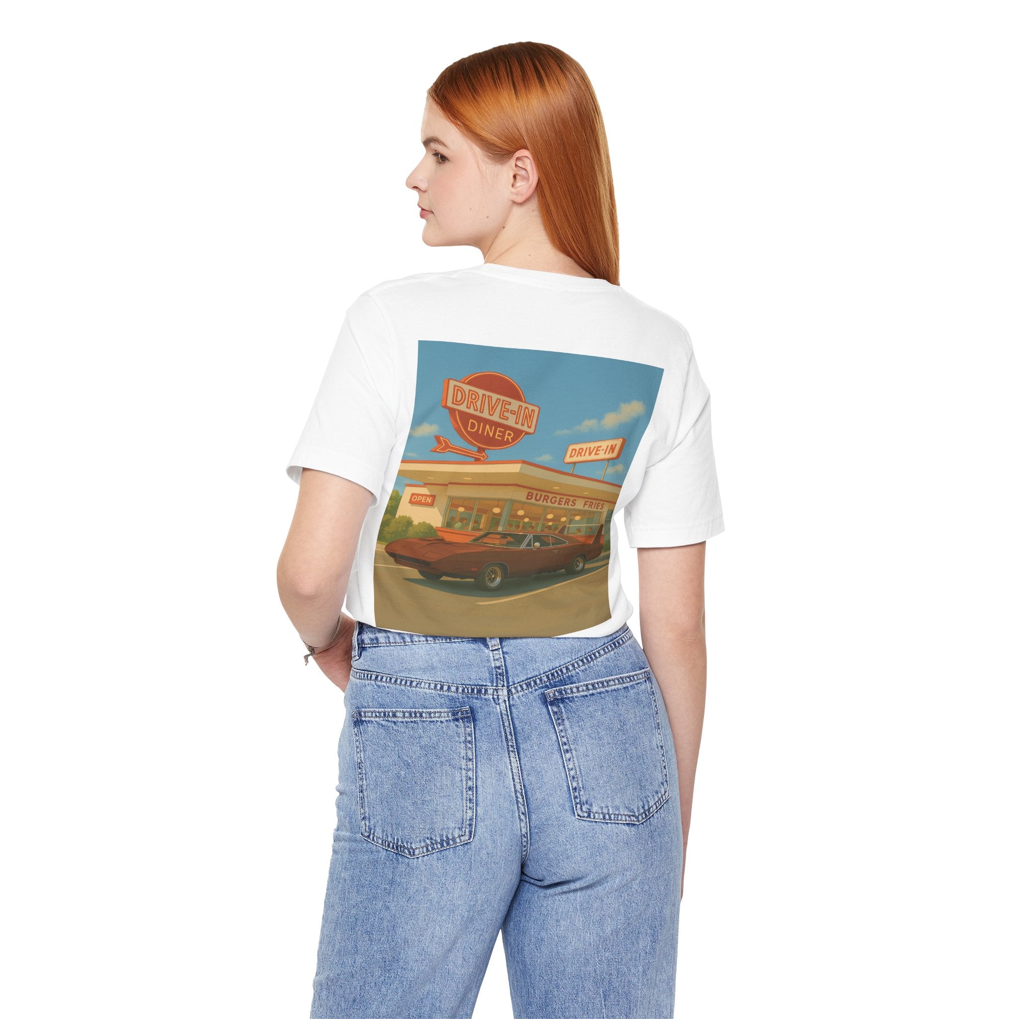 Dream Car Tee – Retro Aero Cruiser - Brown