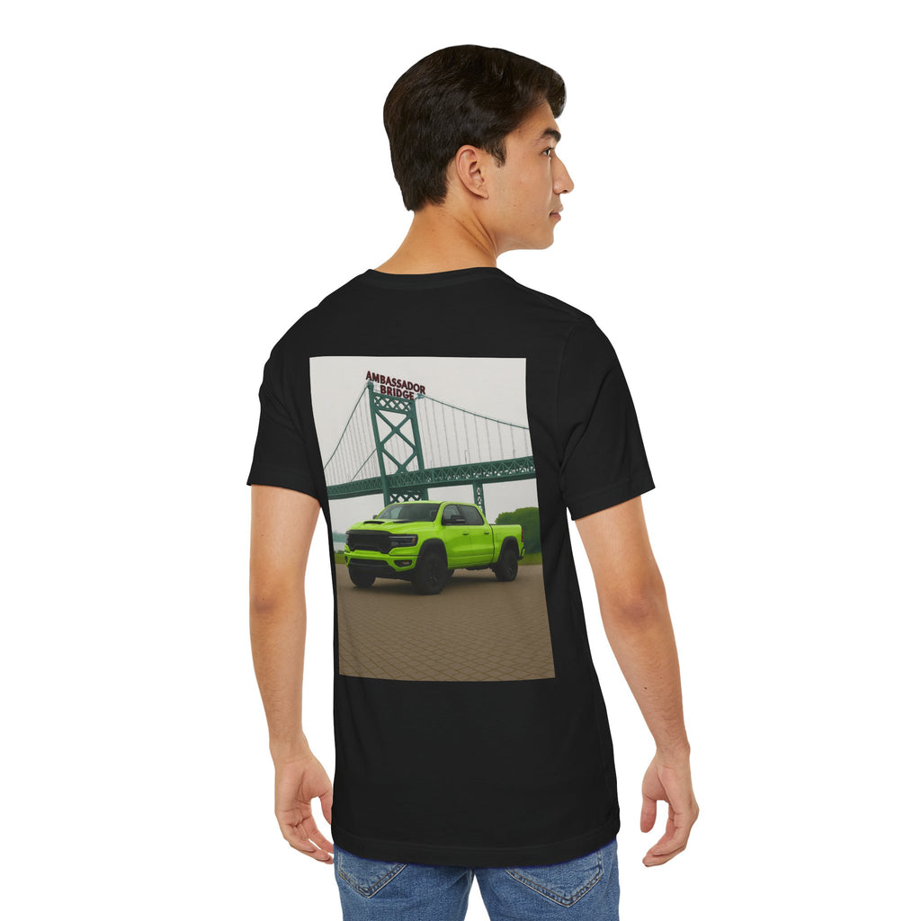 Dream Car Tee - Supercharged Street Pickup - Lime Green