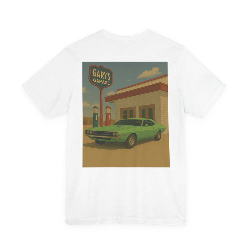 Dream Car Tee – Uncle’s Muscle Coupe - Lime Green