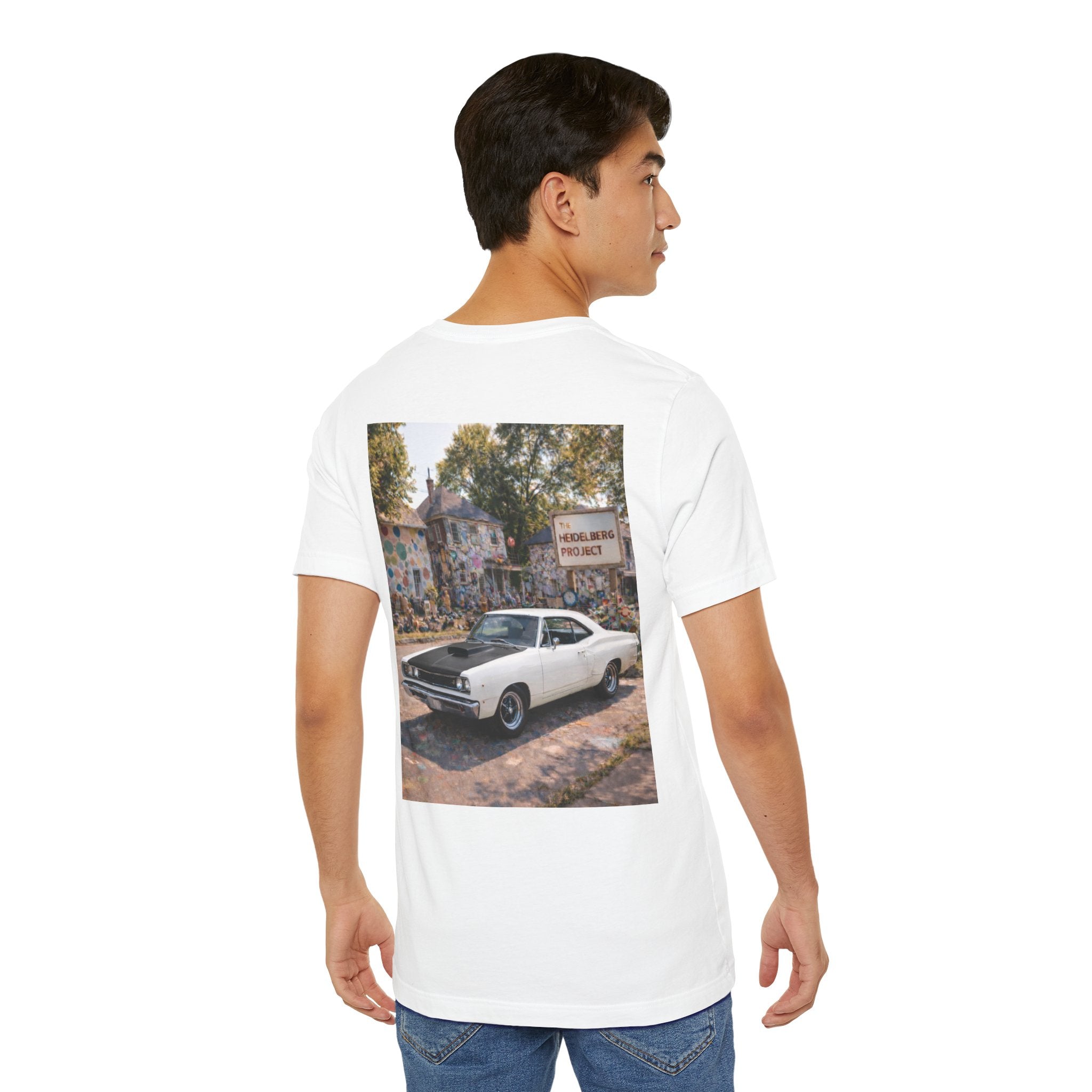 Dream Car Tee - Motor City Mural Machine White