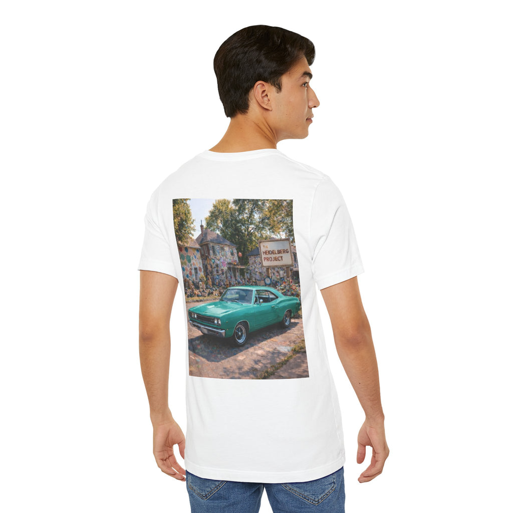 Dream Car Tee - Motor City Mural Machine Teal