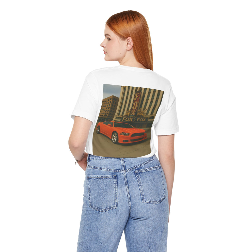 Dream Car Tee - Fox Light & Horsepower Nights - Orange