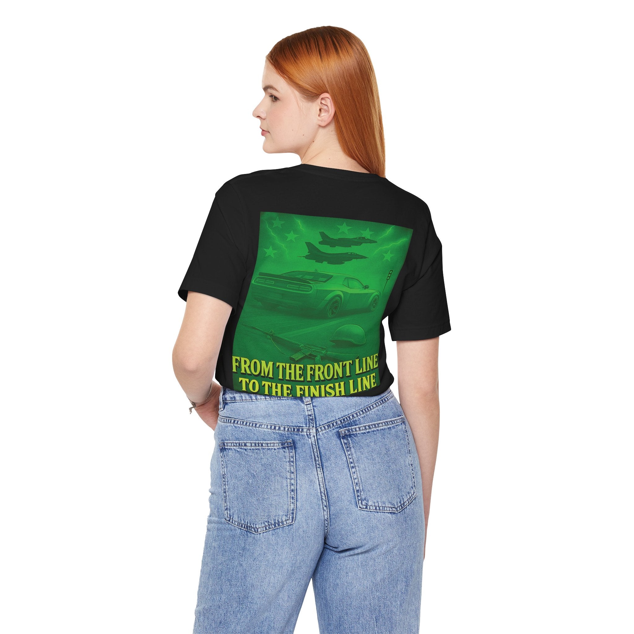 Dream Car Tee - Modern Widebody Coupe - Military Green
