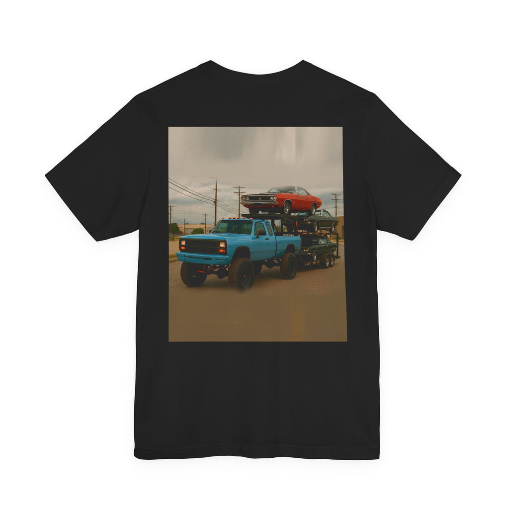 Dream Car Tee - Retro Medium Duty Diesel - Light Blue