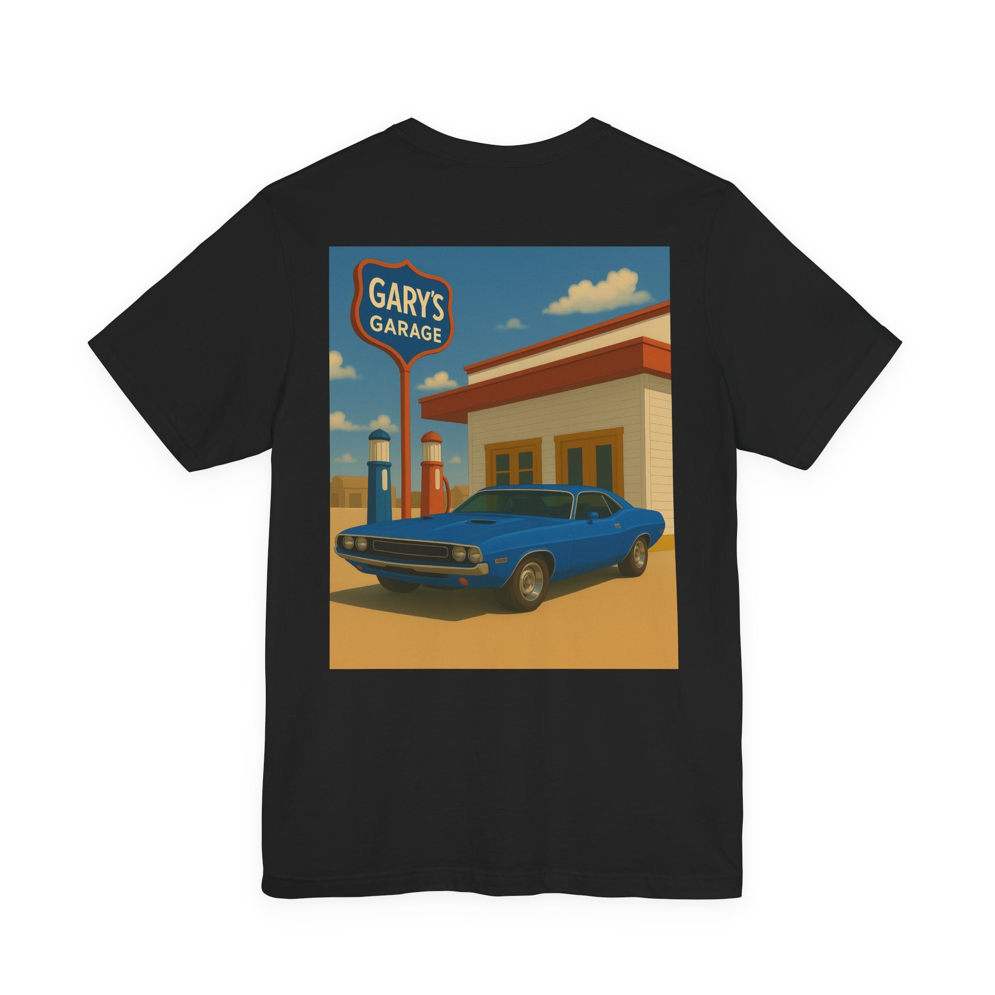 Dream Car Tee – Uncle’s Muscle Coupe - Blue