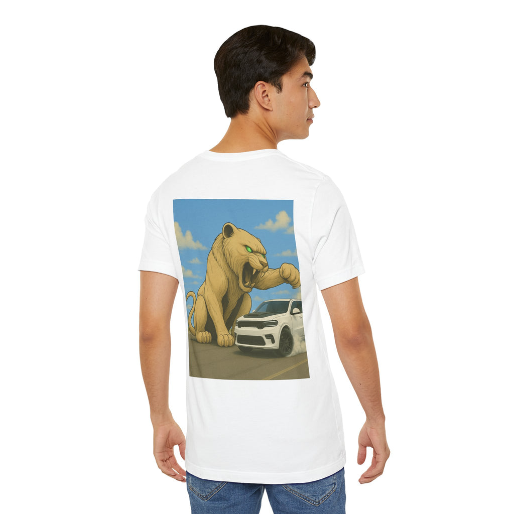 Dream Car Tee – Tiger Chasin Tail Lights - White