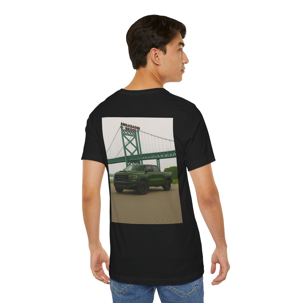 Dream Car Tee - Supercharged Street Pickup - Military Green