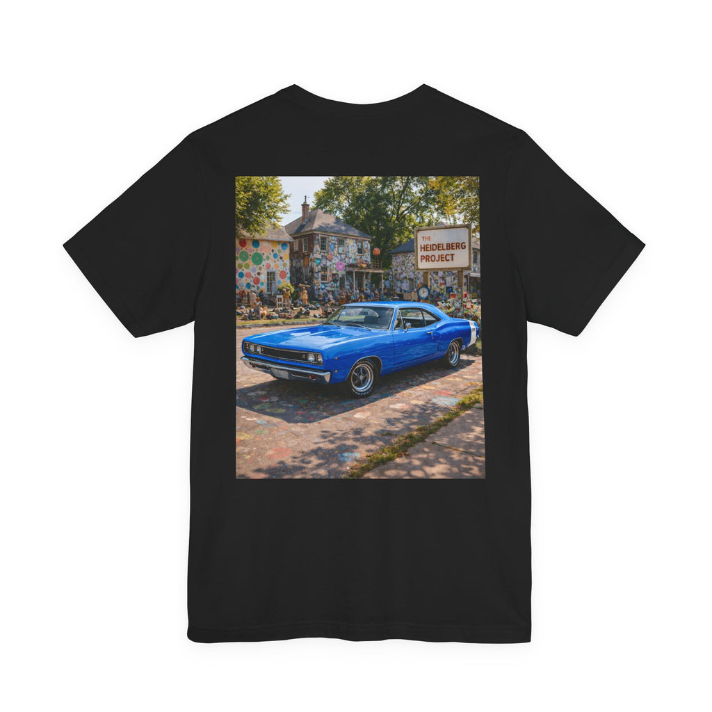 Dream Car Tee - Motor City Mural Machine Blue