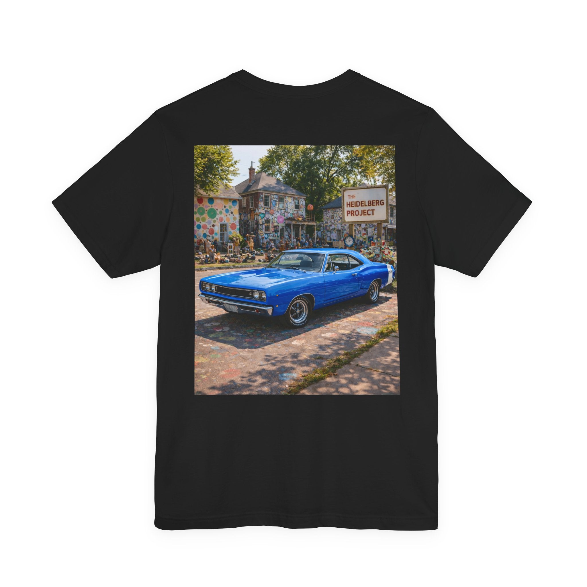 Dream Car Tee - Motor City Mural Machine Blue