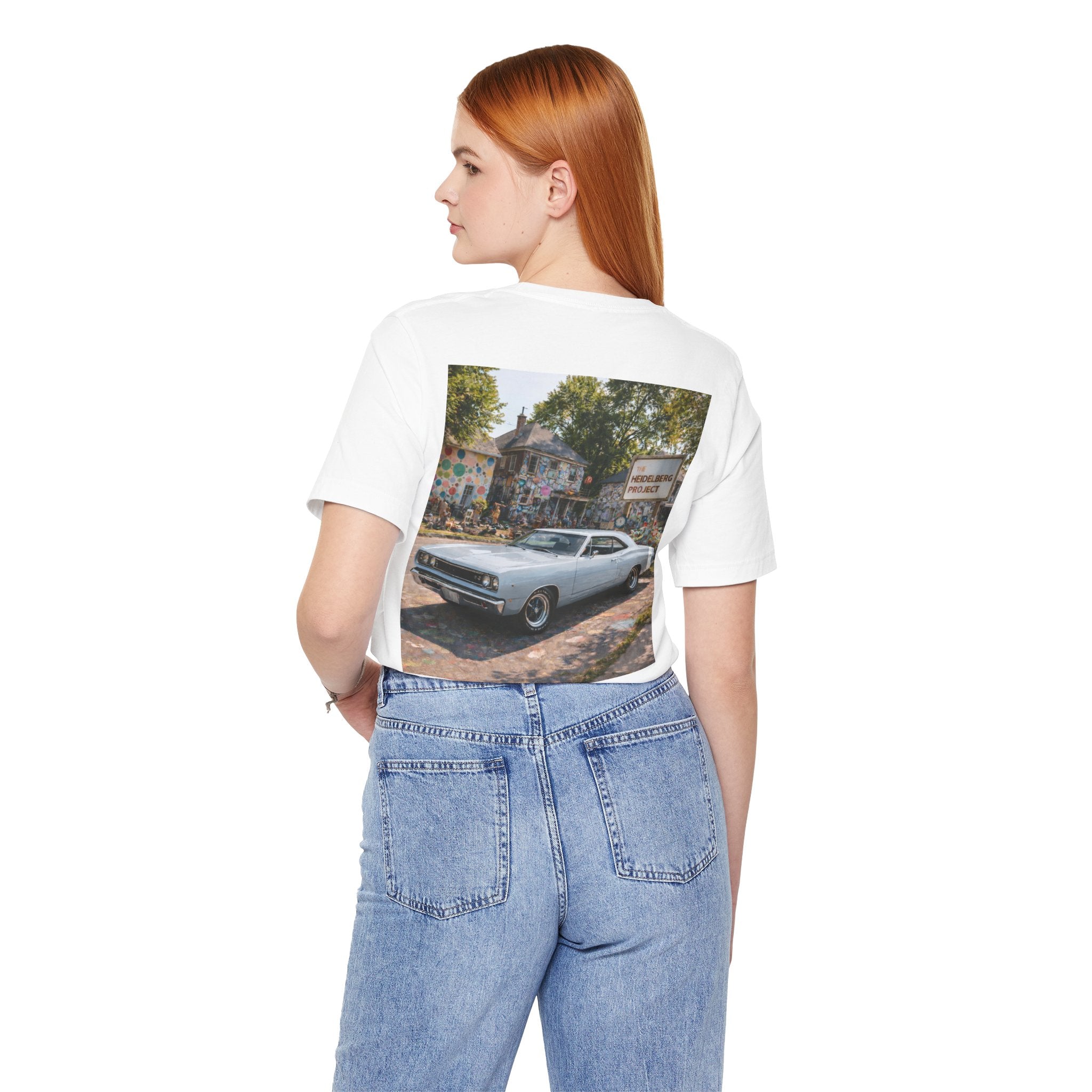 Dream Car Tee - Motor City Mural Machine Gray