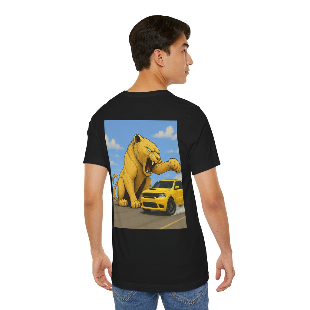 Dream Car Tee – Tiger Chasin Tail Lights - Yellow