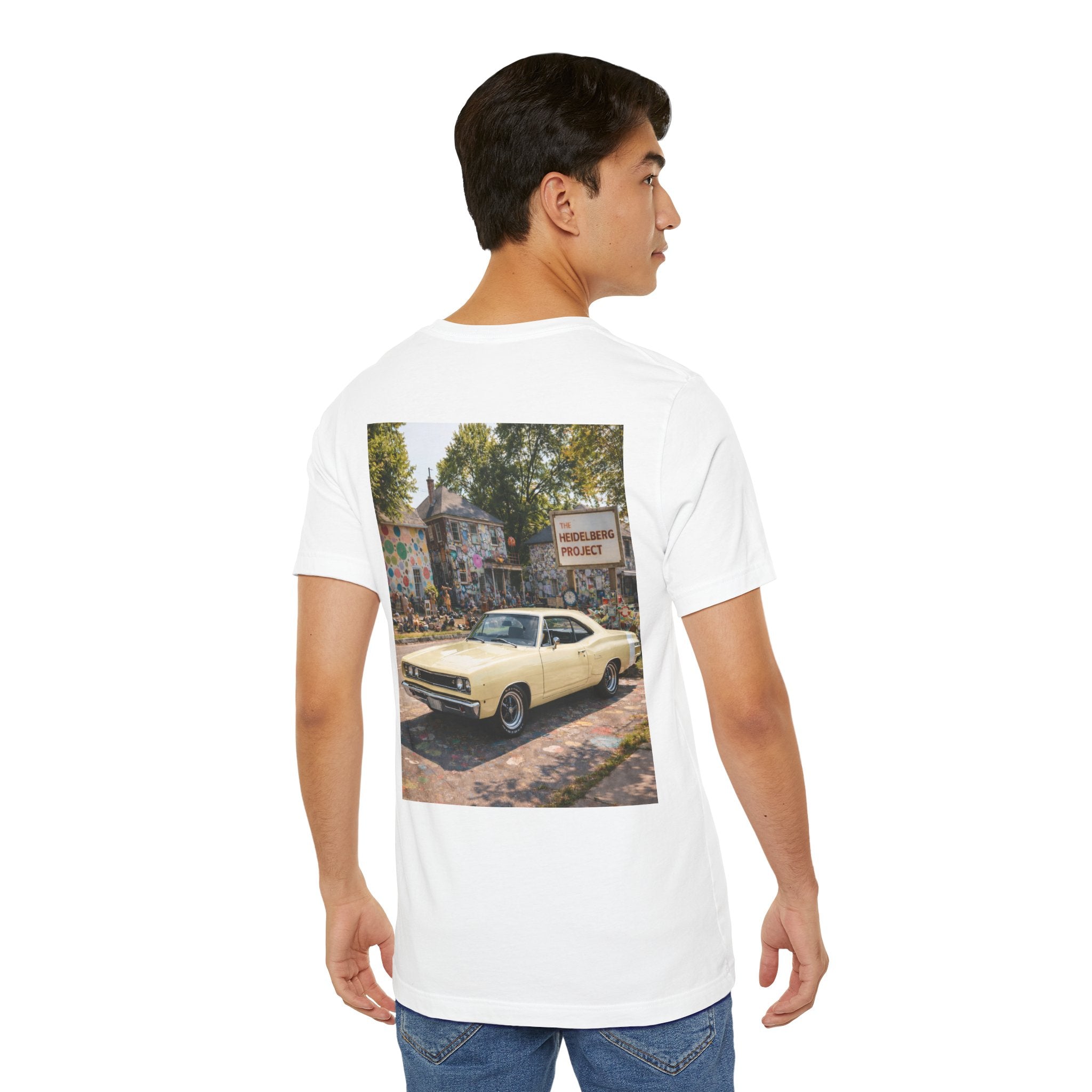 Dream Car Tee - Motor City Mural Machine Cream