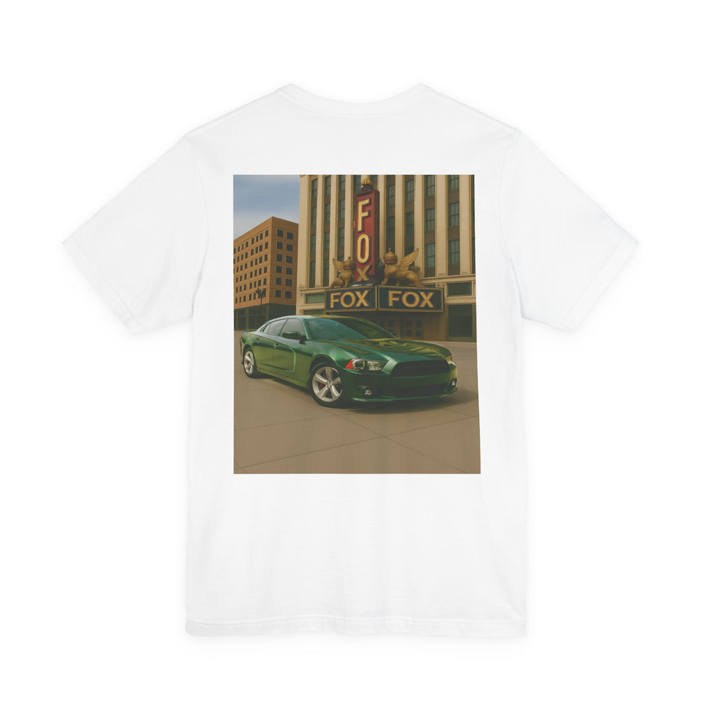 Dream Car Tee - Fox Light & Horsepower Nights - Military Green