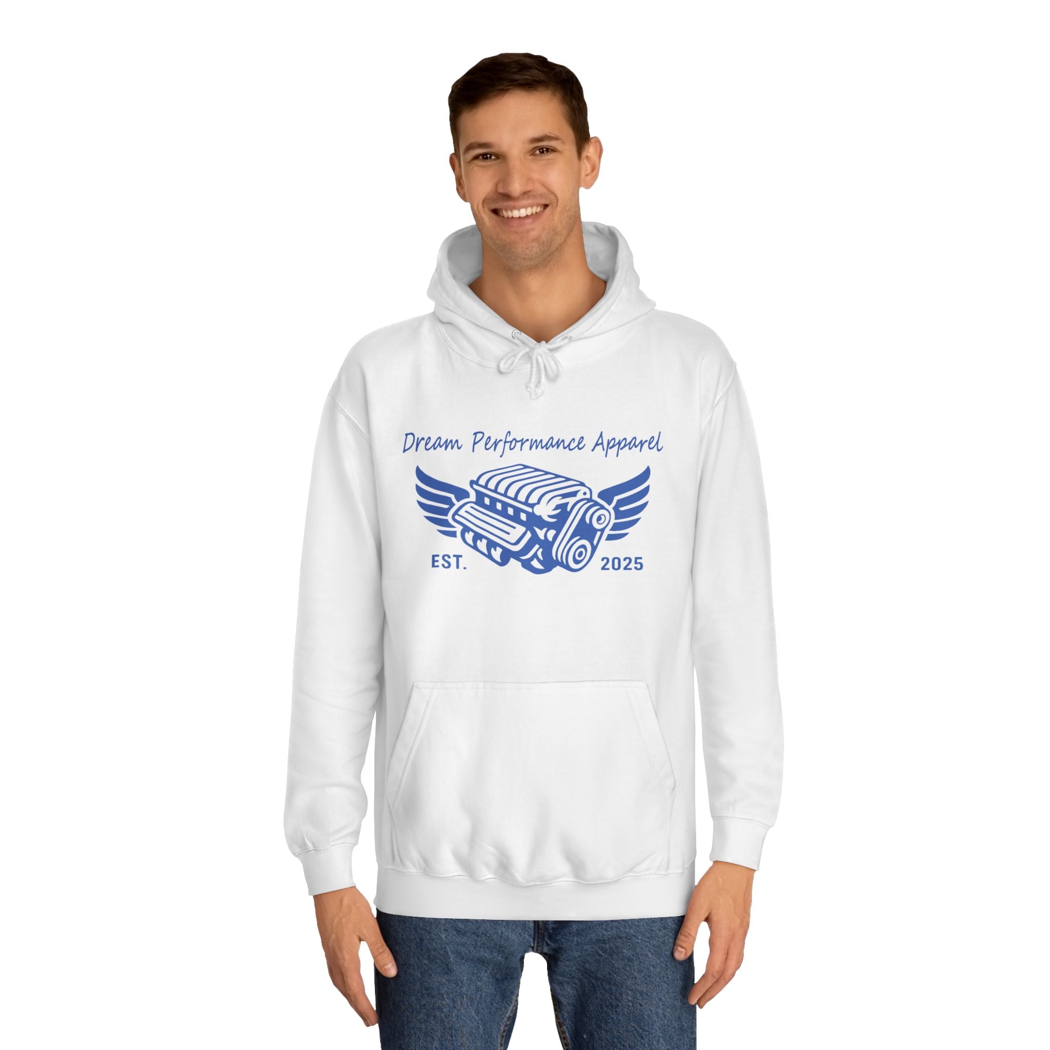 Dream Car Hoodie - Classic Front logo - Blue