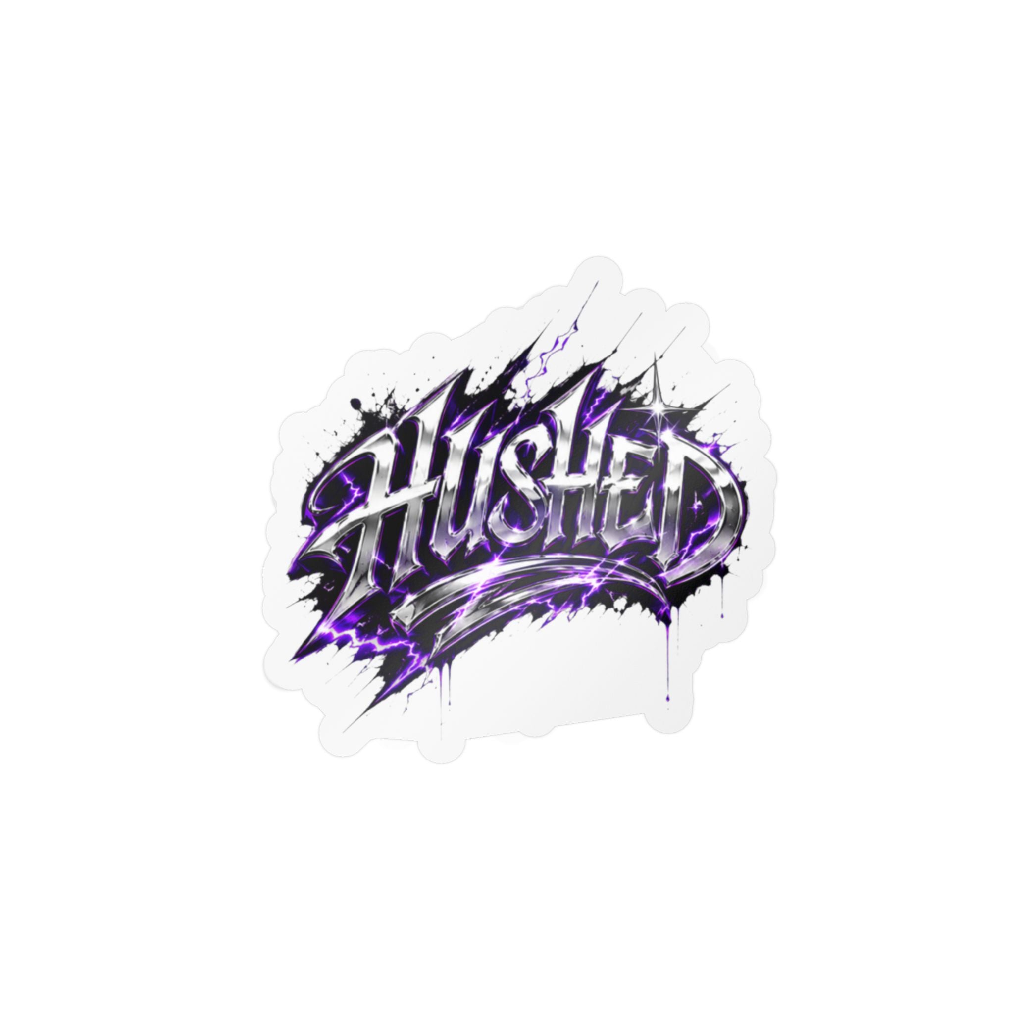 Hushed Sticker (Purple)