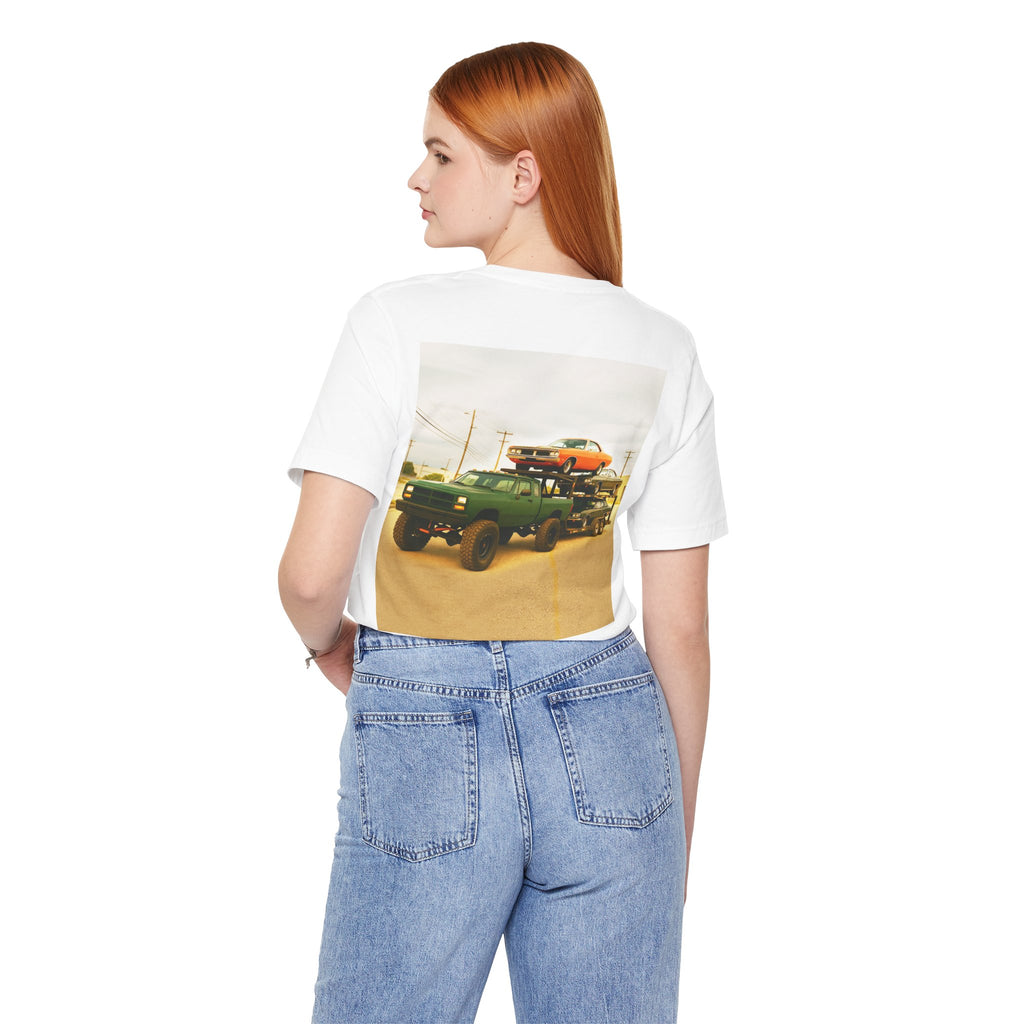 Dream Car Tee - Retro Medium Duty Diesel - Military Green