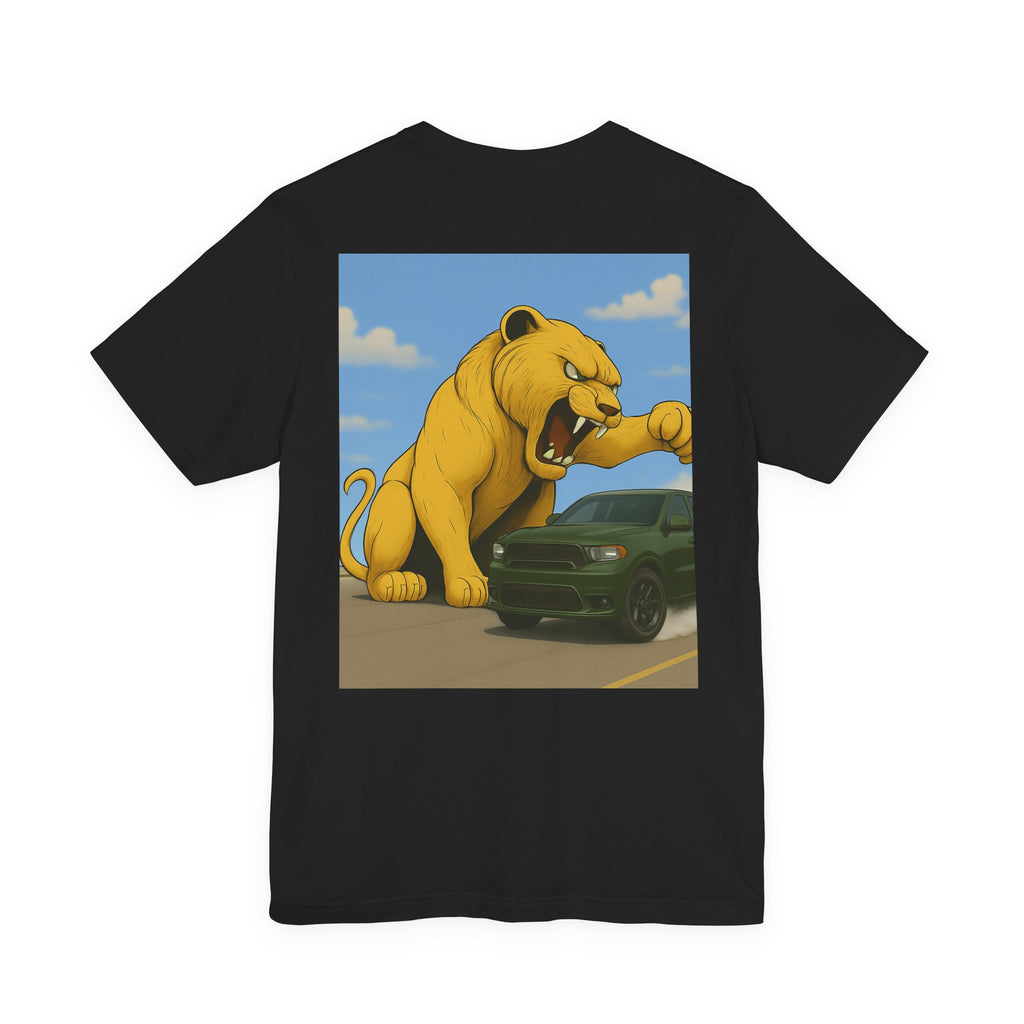 Dream Car Tee – Tiger Chasin Tail Lights - Military Green