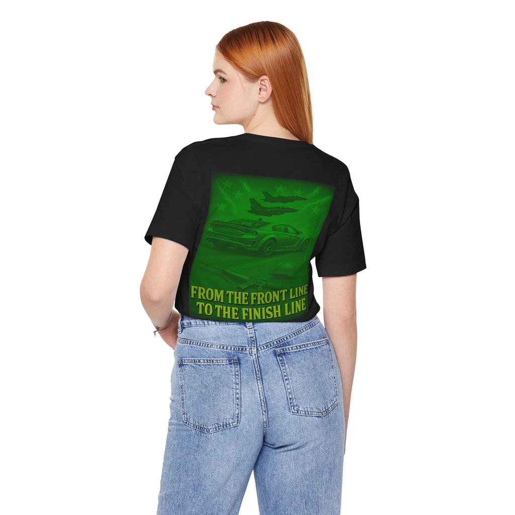 Dream Car Tee – Supercharged Sedan - Military Green
