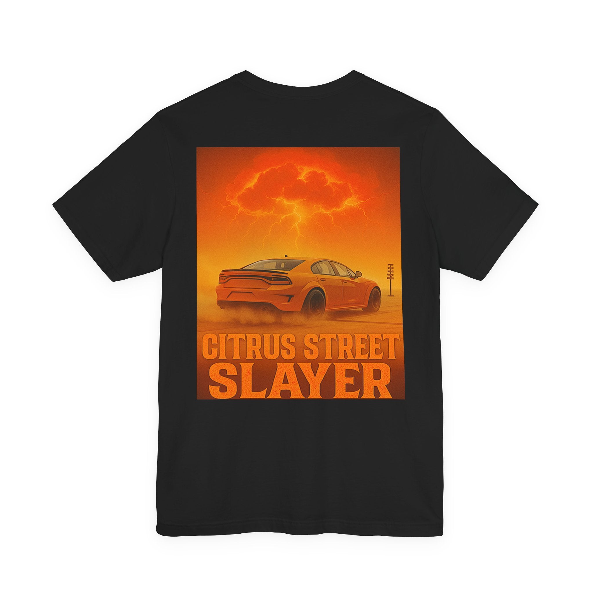 Dream Car Tee – Supercharged Sedan - Orange