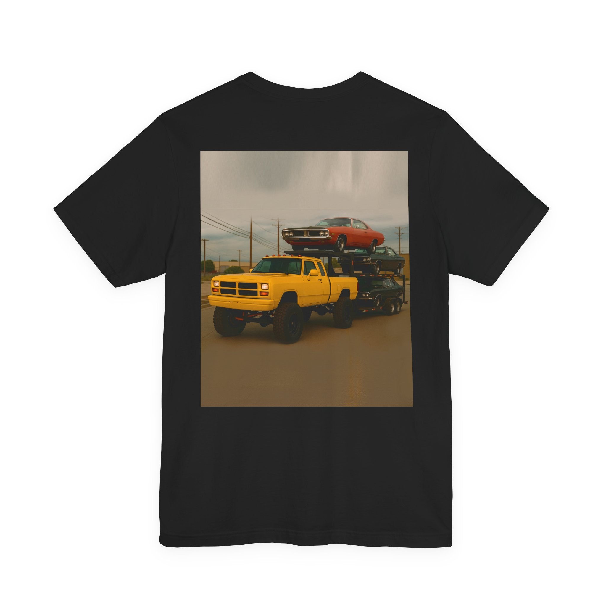 Dream Car Tee - Retro Medium Duty Diesel - Yellow