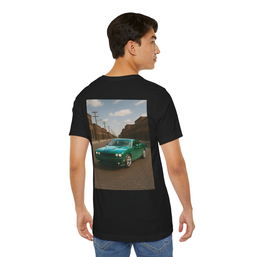 Dream Car Tee - Corktown Muscle Coupe - Military Green