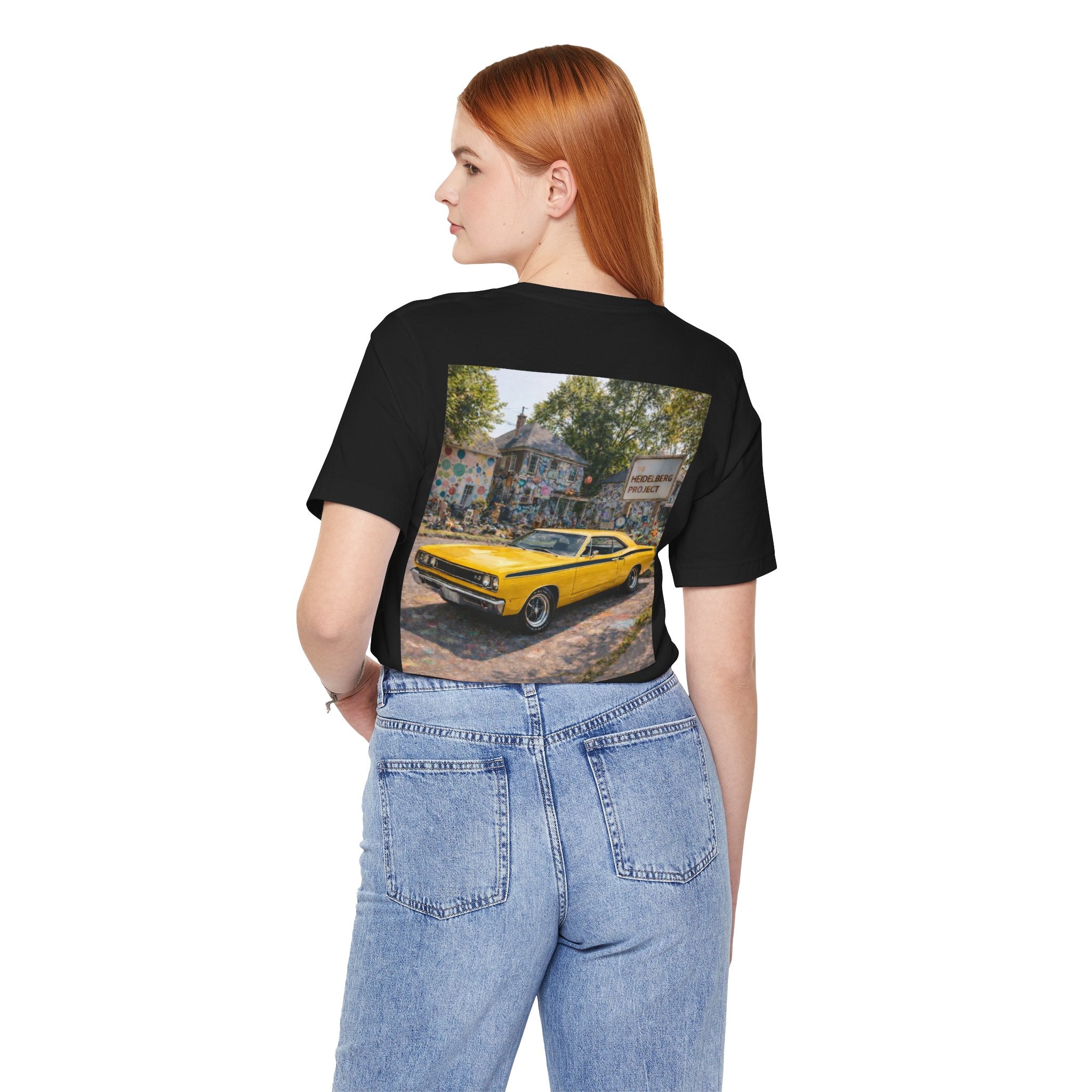 Dream Car Tee - Motor City Mural Machine Yellow
