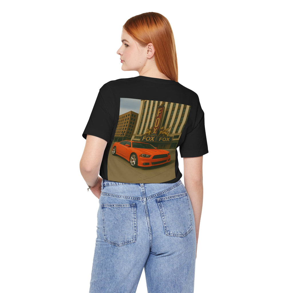 Dream Car Tee - Fox Light & Horsepower Nights - Orange