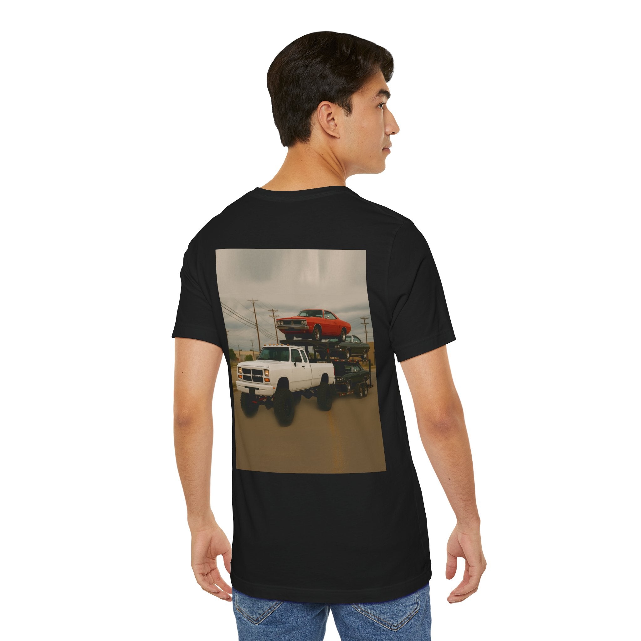 Dream Car Tee - Retro Medium Duty Diesel - White