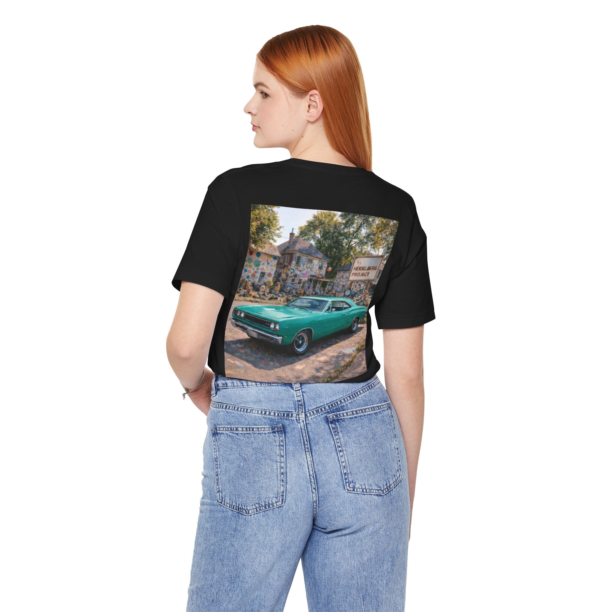 Dream Car Tee - Motor City Mural Machine Teal